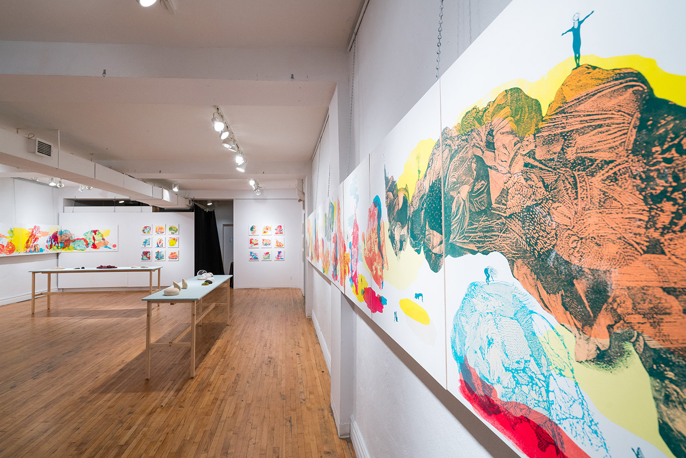 Exposition Hauts-Fonds, Galerie Artothèque, Montréal, 2017