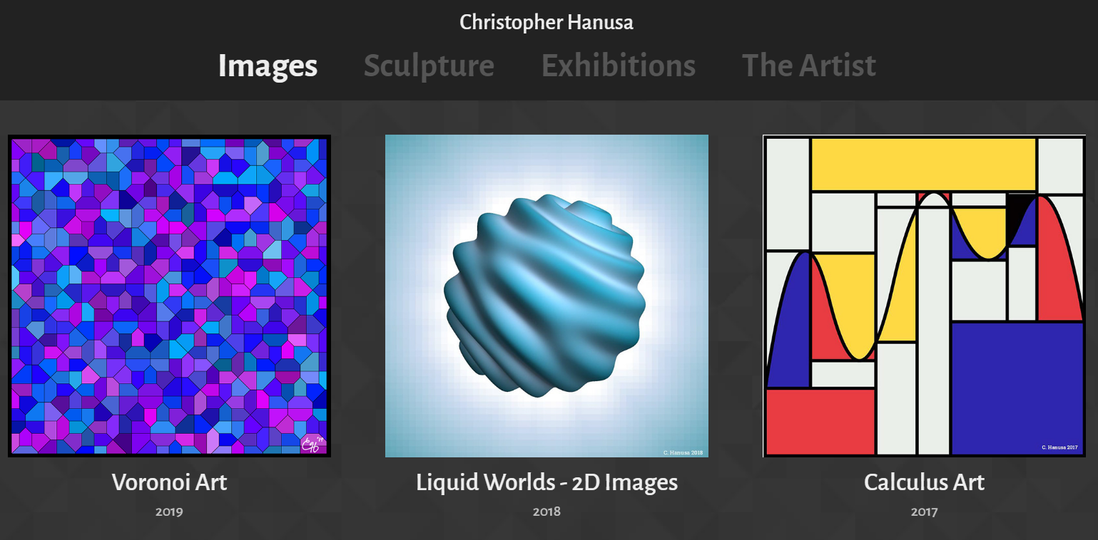 Christopher Hanusa - Calculus Art