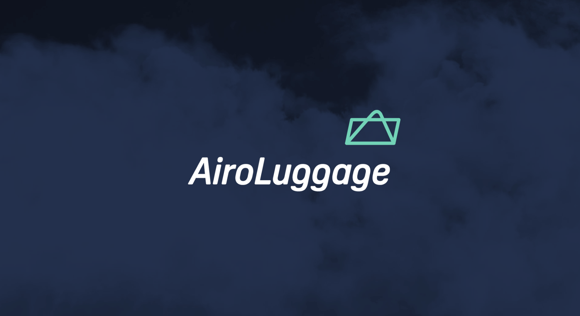 AiroLuggage logo cloud animation