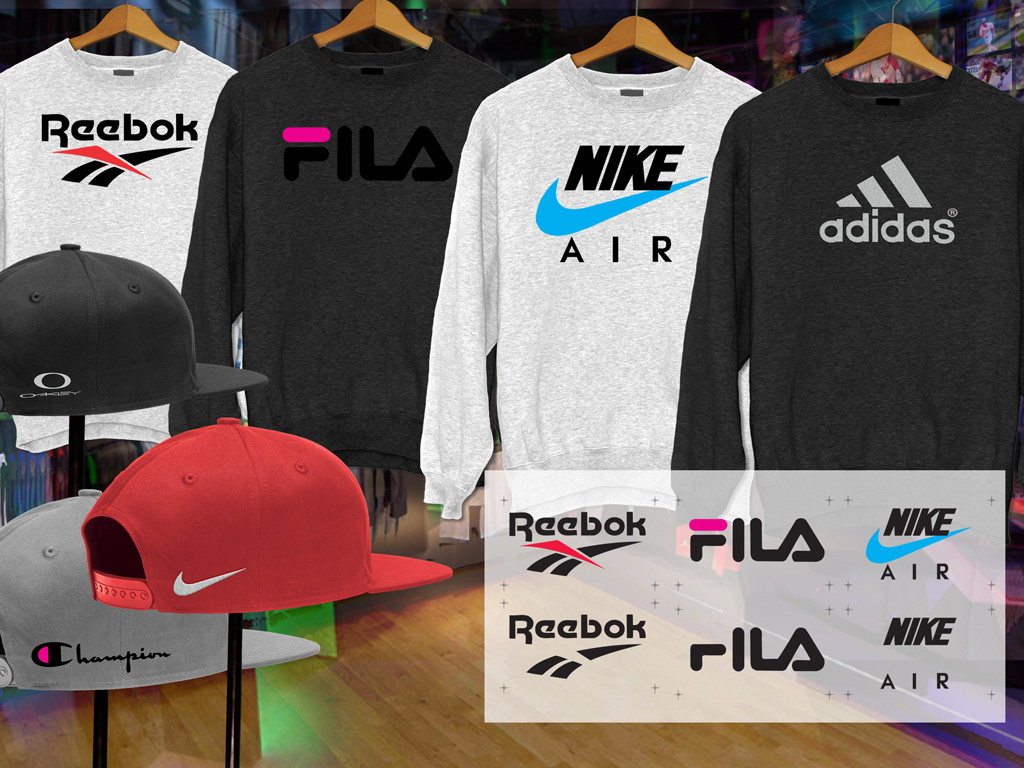 Screen Printed Sportswear T-shirt Logos