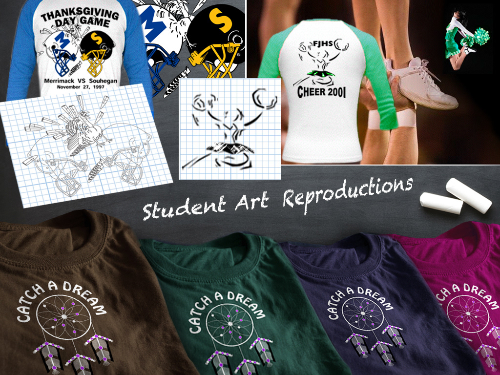Screen Printed Student Art Reproductions