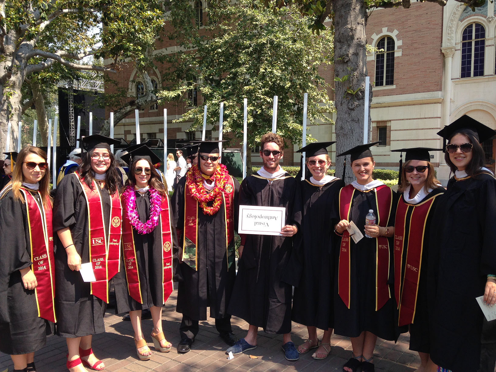 USC Graduation MVA Visual Anthropology Cohort