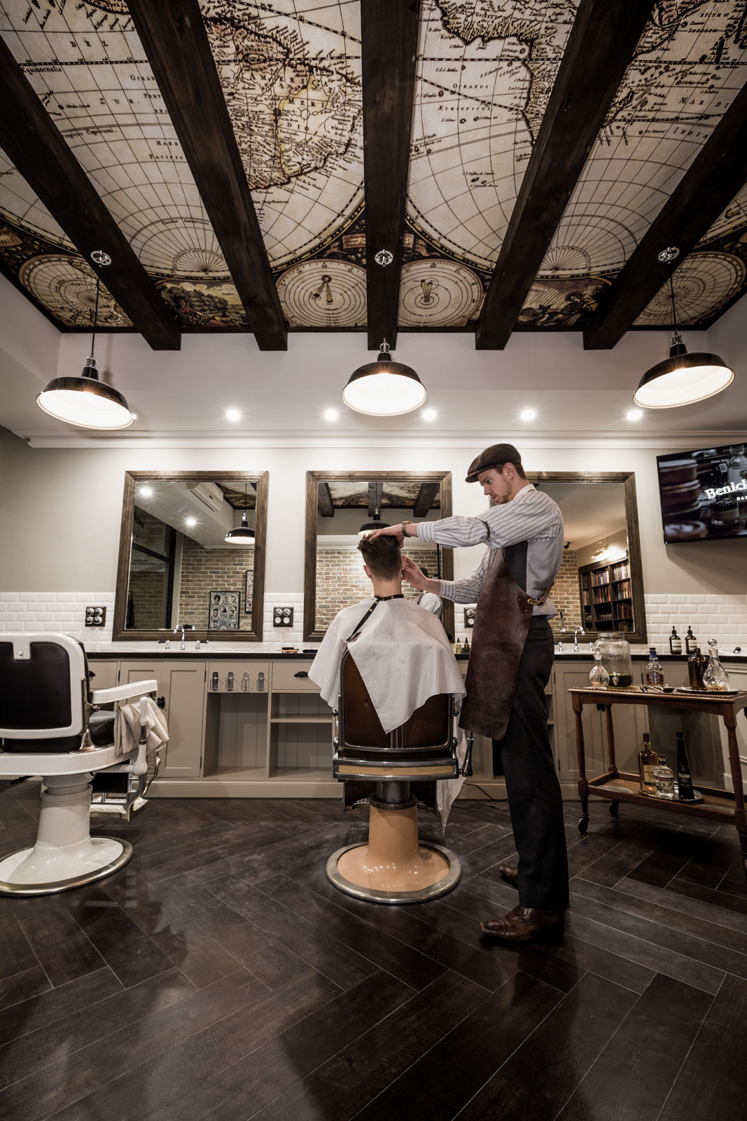 Daniel Malik | Design Portfolio - Barbershop Design