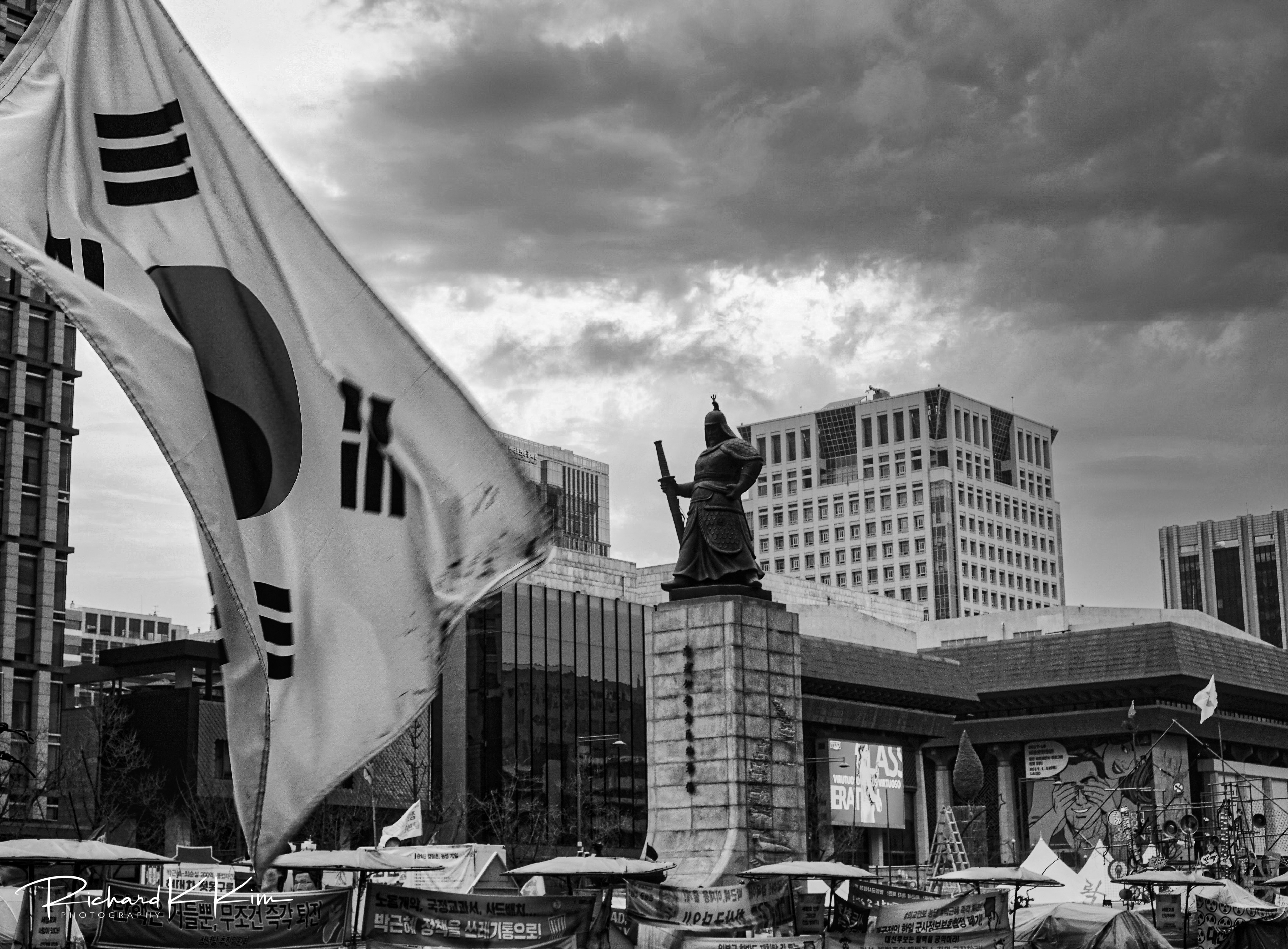 Gwanghwamun Plaza, Seoul, South Korea