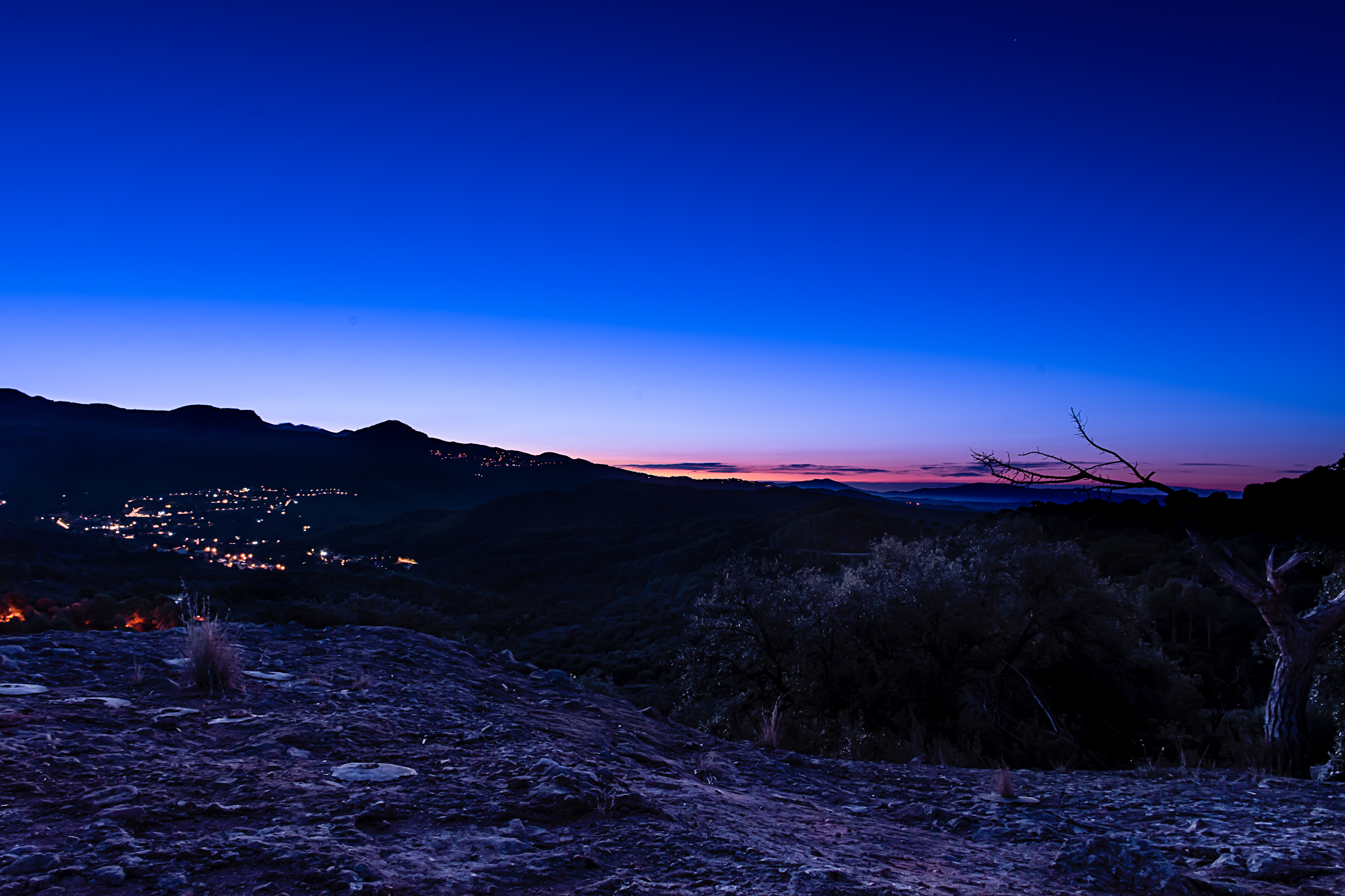 Amanecer desde Sant Feliu de Codines