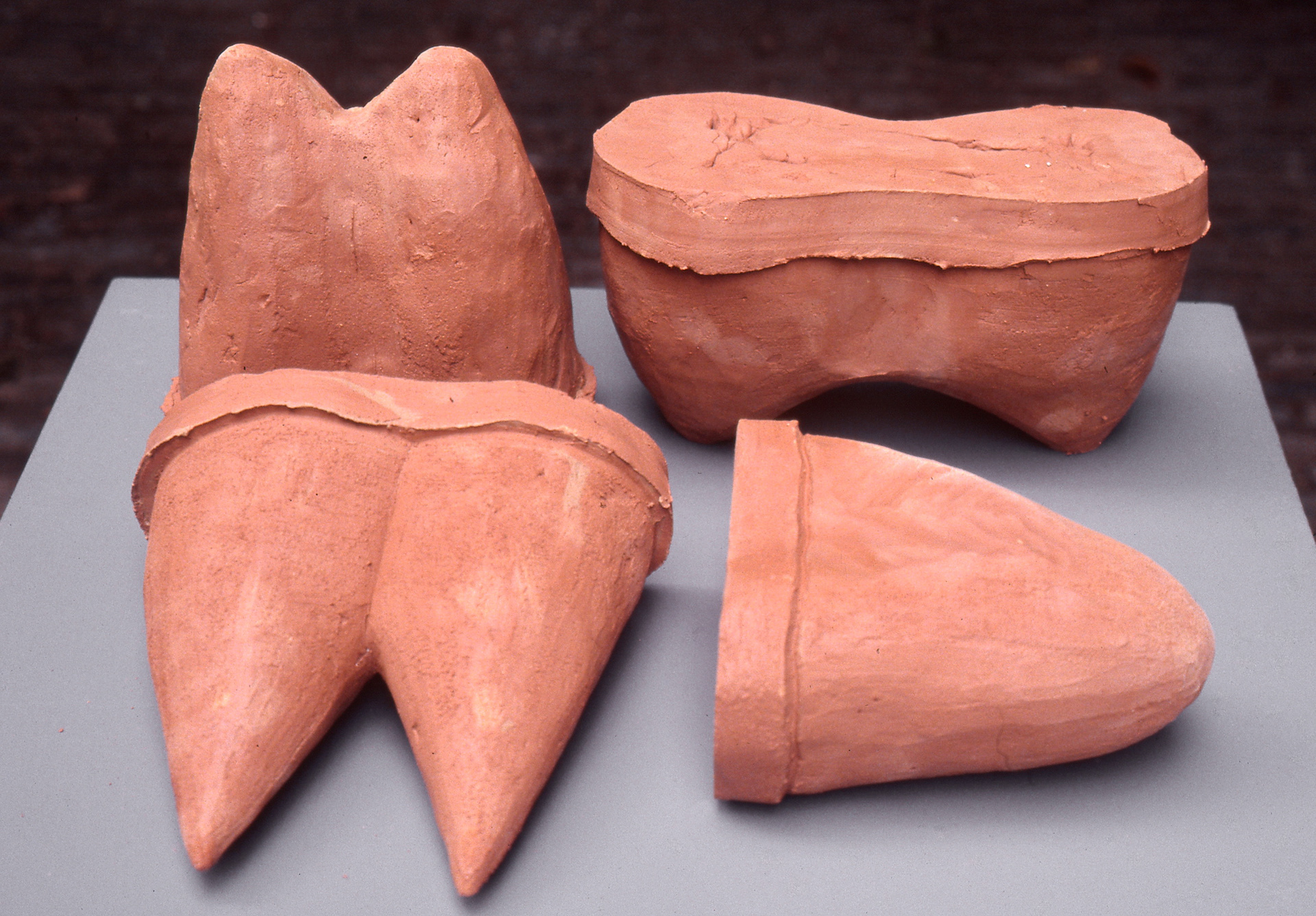 FOUR OF A KIND 1991 - terracotta studies