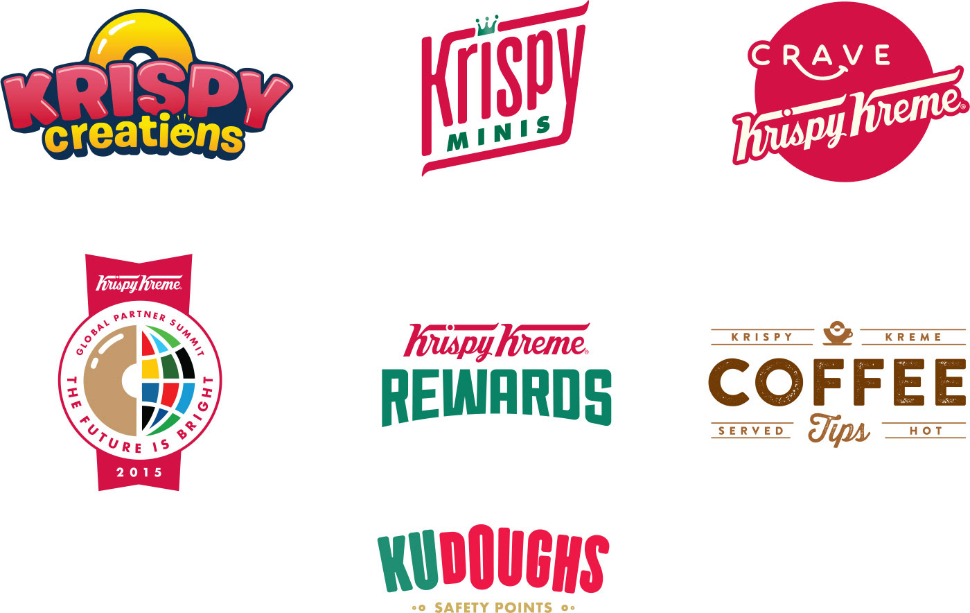 Keats Pierce Krispy Kreme Various Logos