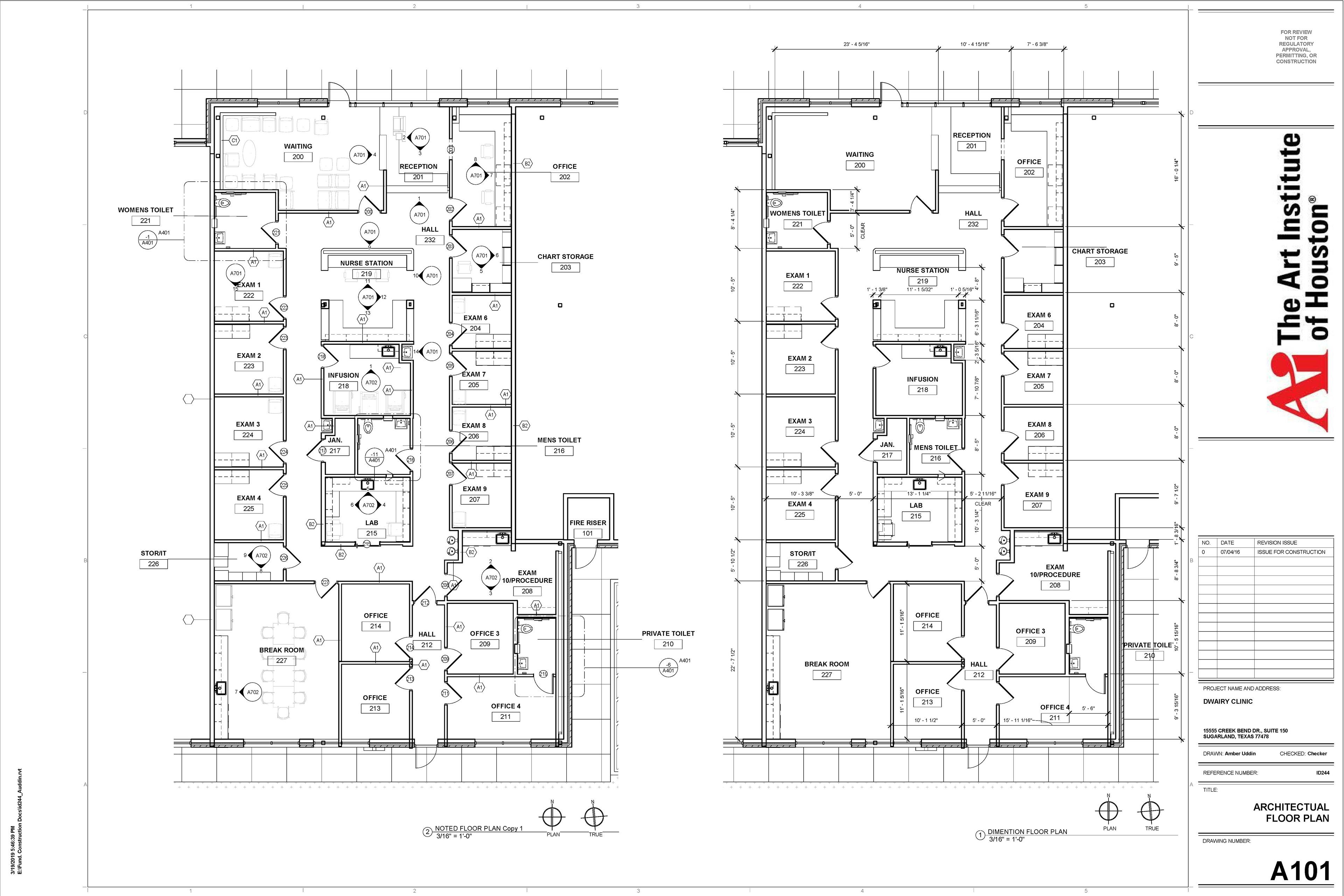 Amber Uddin - REVIT PROJECT 1