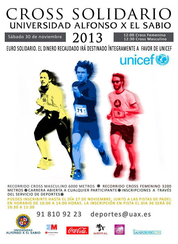 Cartel Universidad Alfonso X el Sabio Carrera Unicdef