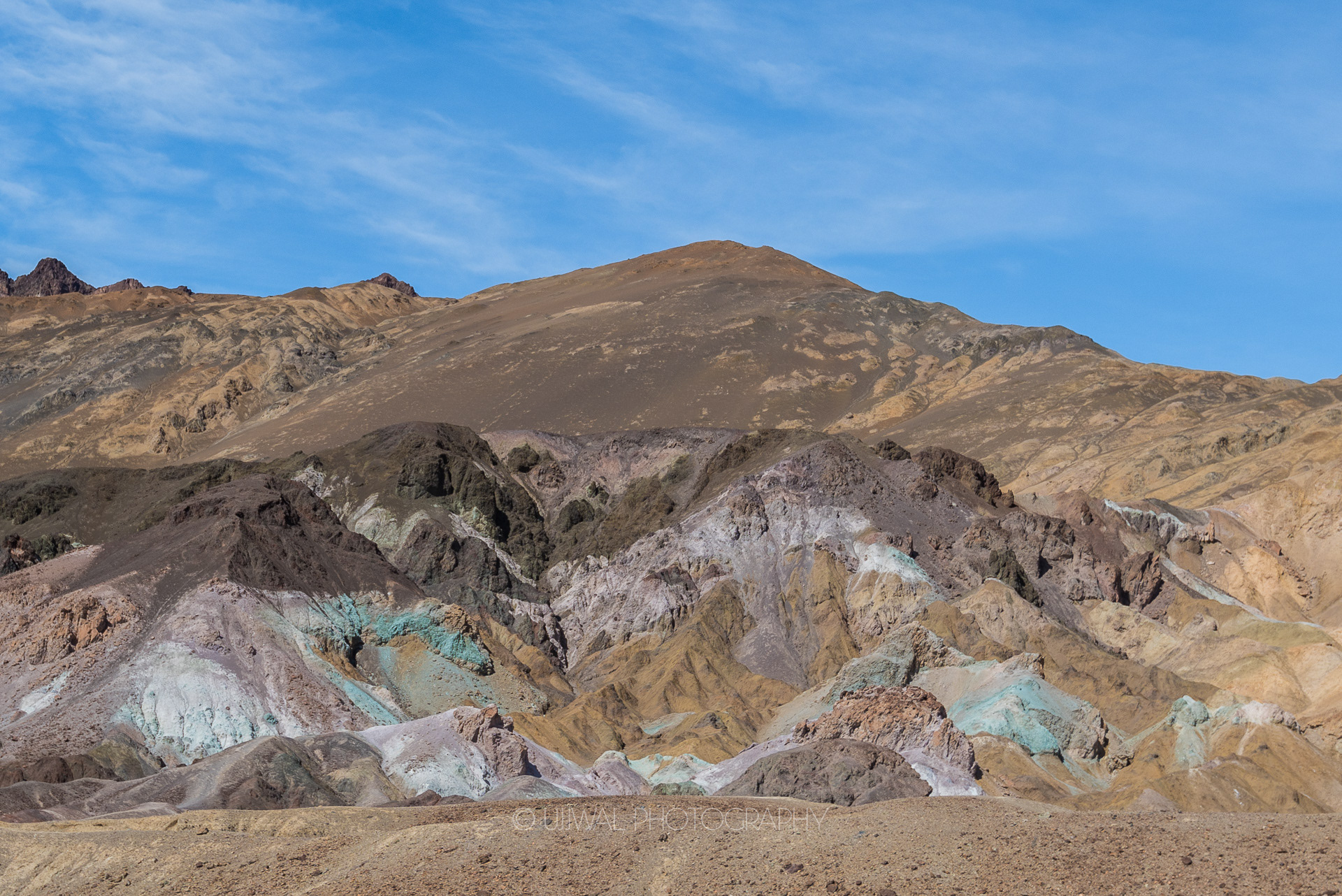 Artist Palette at Death Valley National Park, California, USA