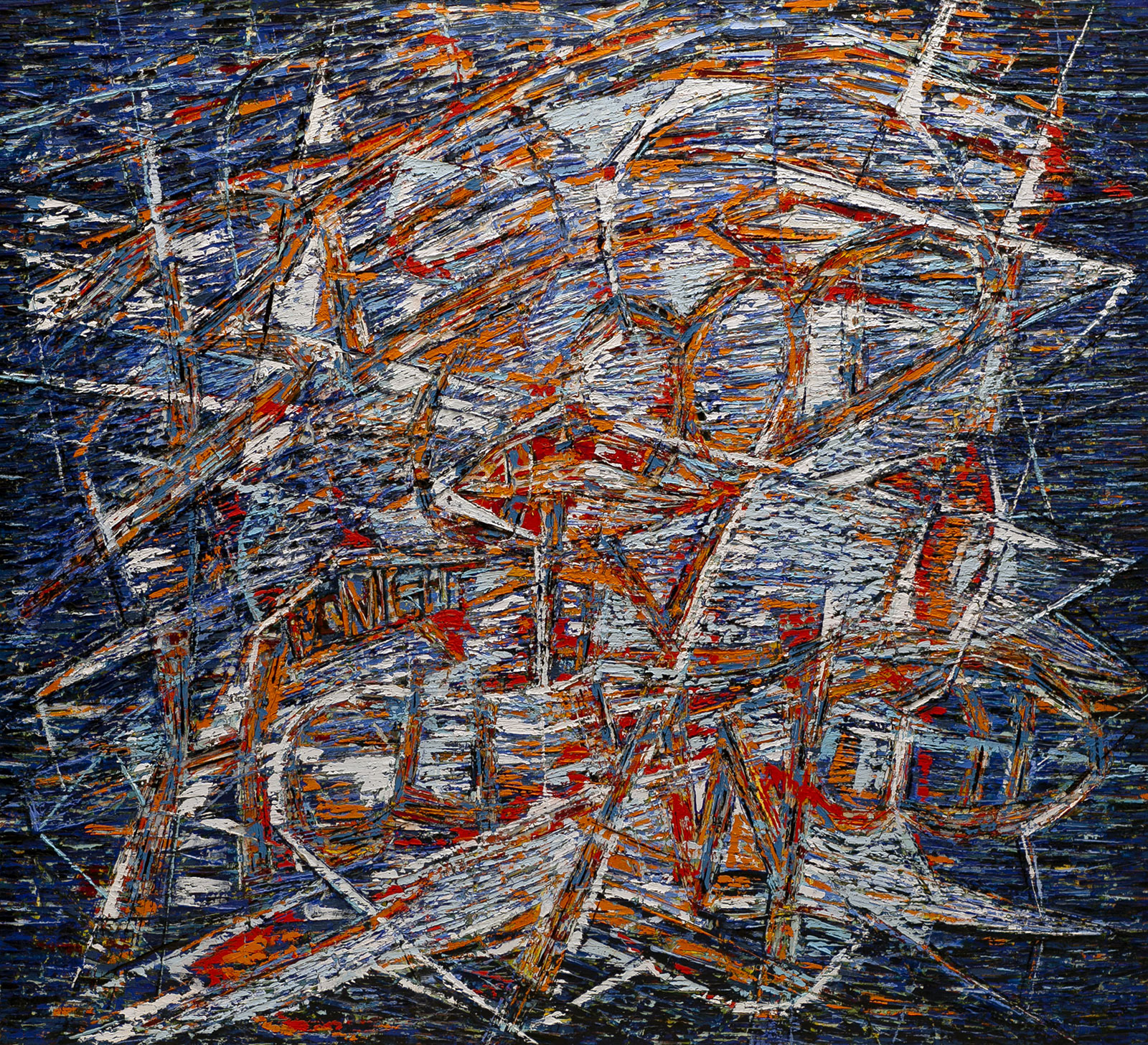 BE GOOD IN HOLLYWOOD * oil on canvas, 60 by 66 inches, 2008,HERMANN LEDERLE