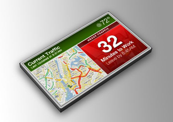 Futuristic Fridge Magnet