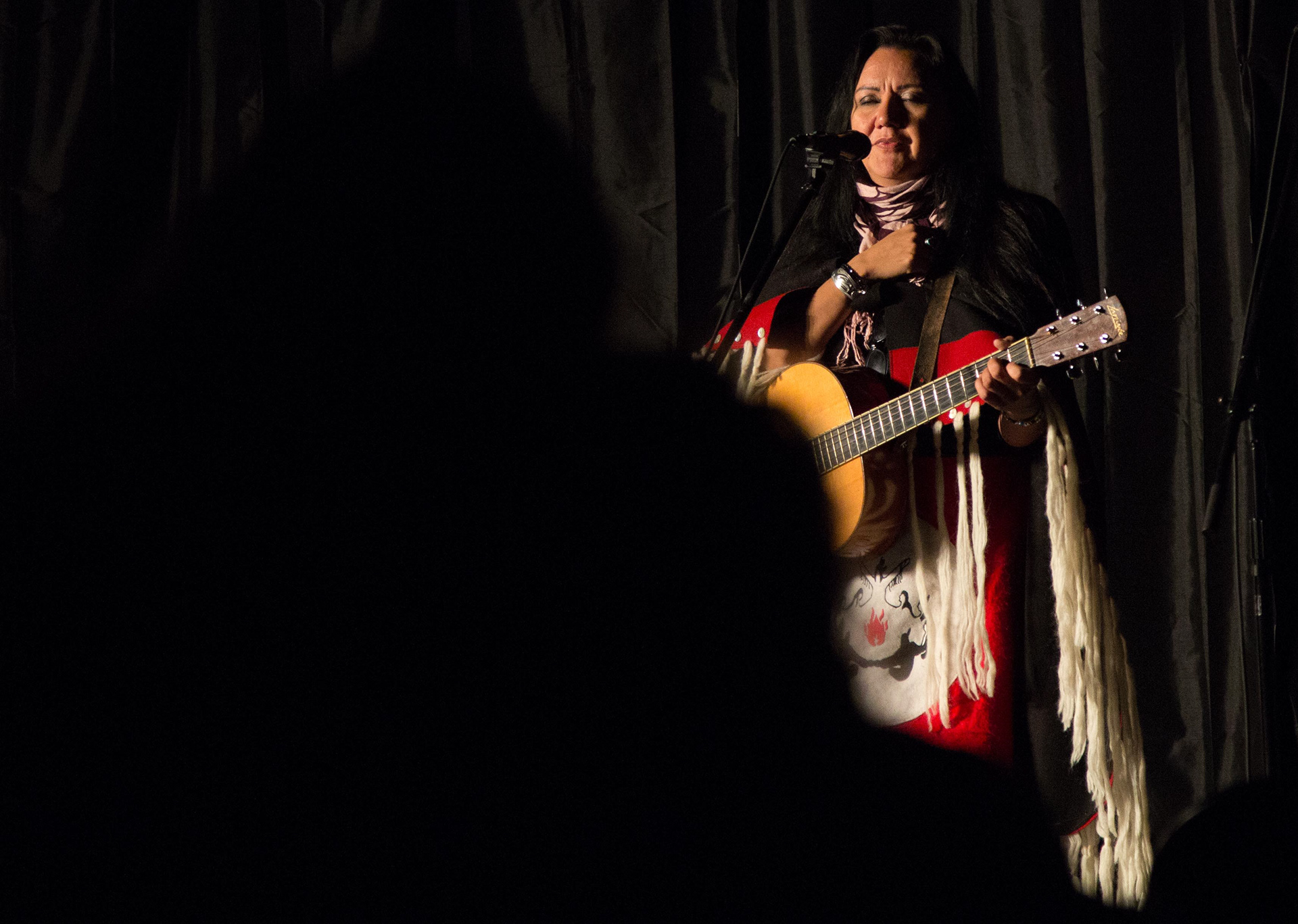 Cheryl Bear performing at Bez Arts Hub in Langley, BC / April 07 2017