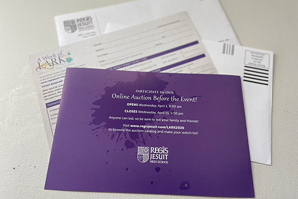A Work of LARK Gala Invitation