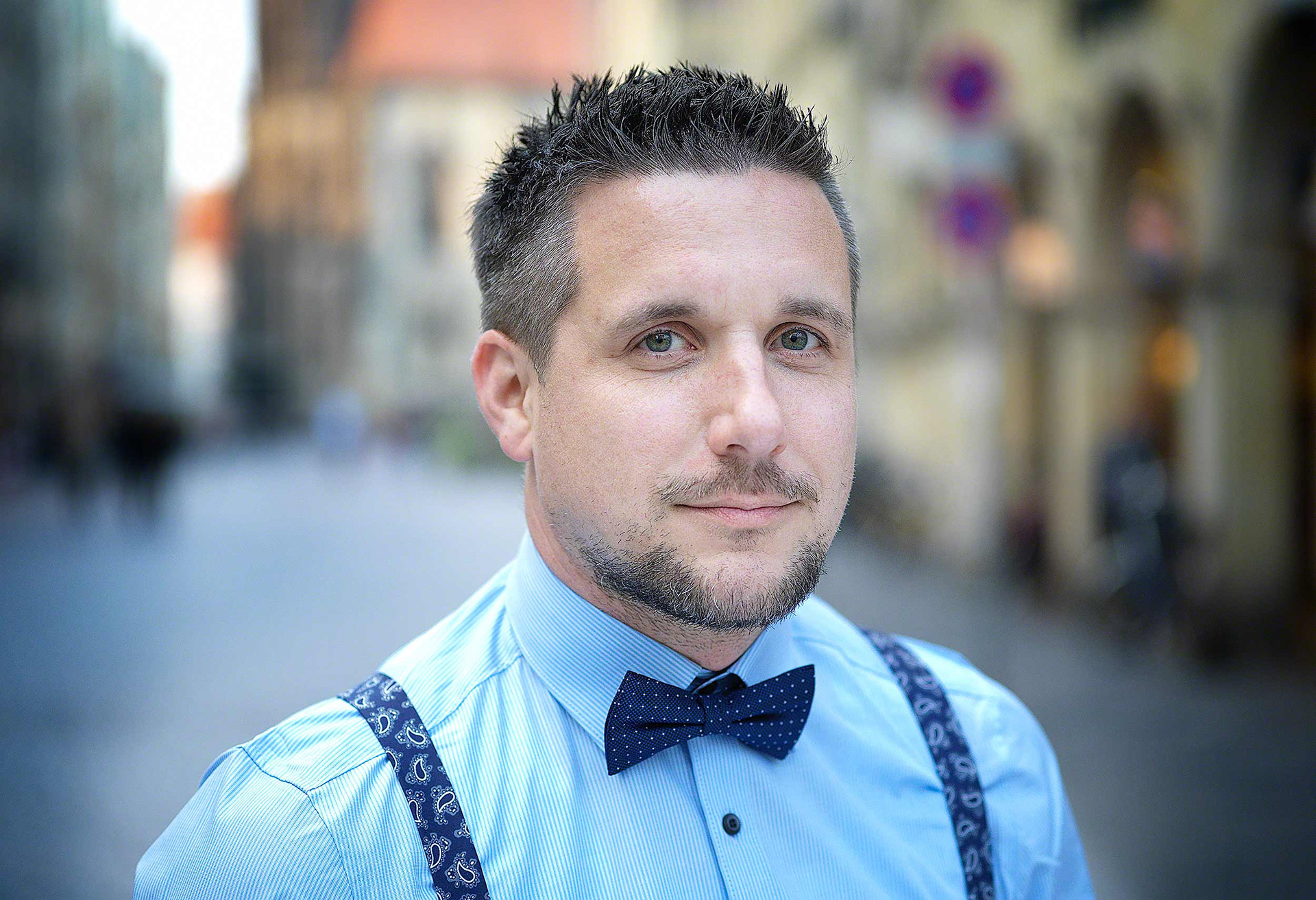 Werbekampagne für Robert Ley Münster - Prinzipalmarkt