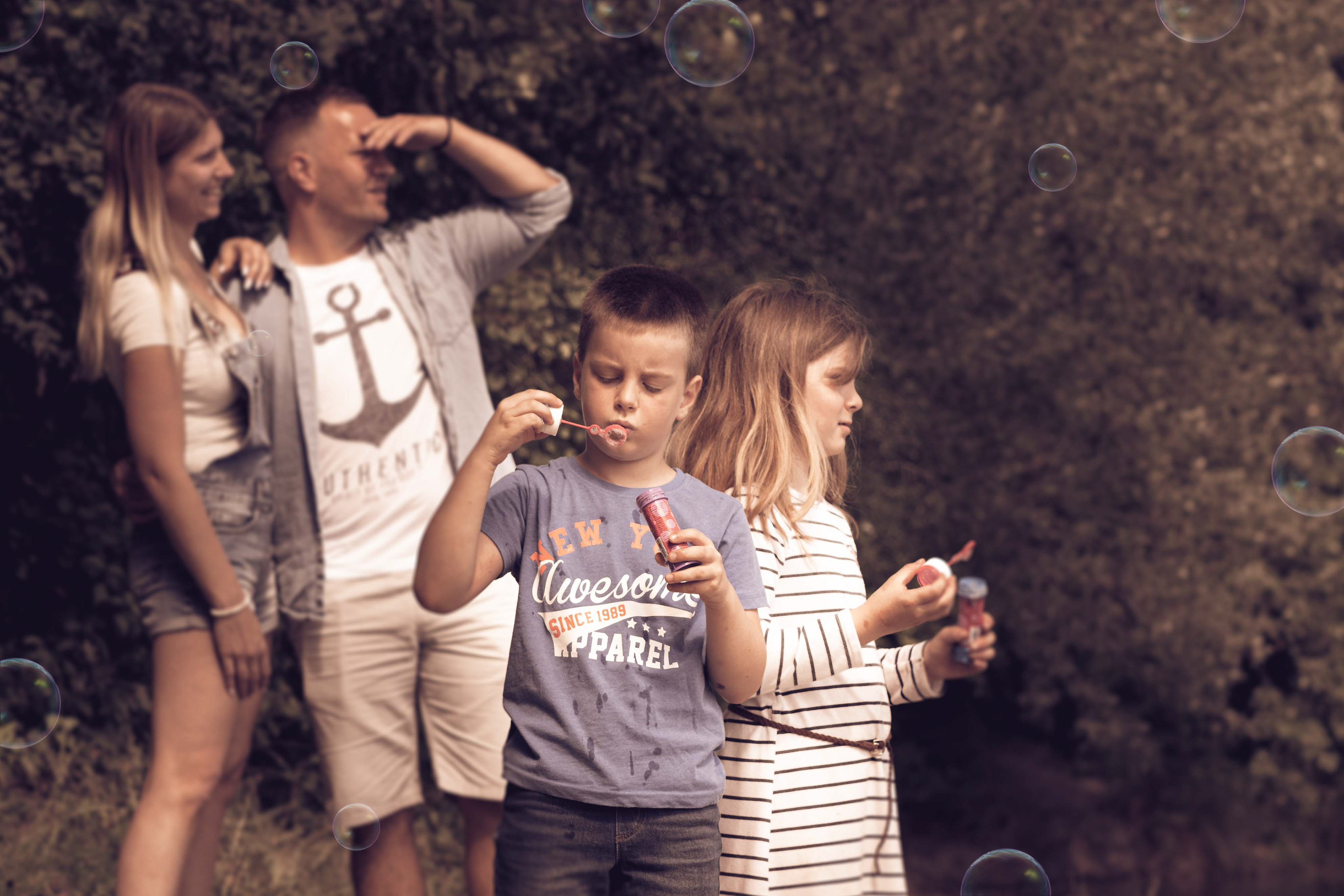 Janine, Rene, Julian & Larissa