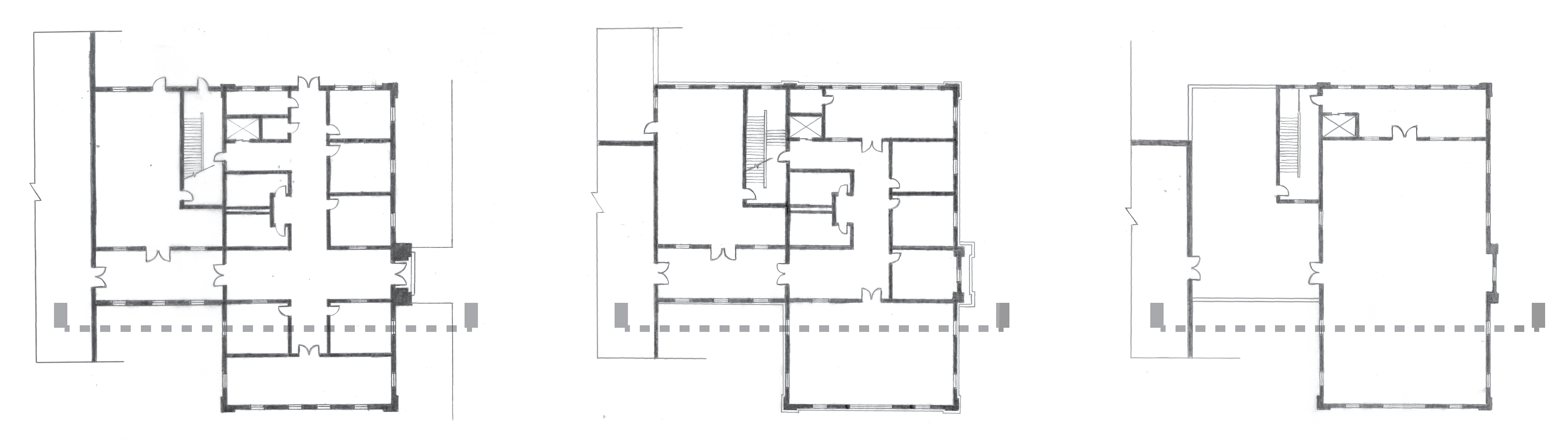 South Addition Plans - First, Second, Third