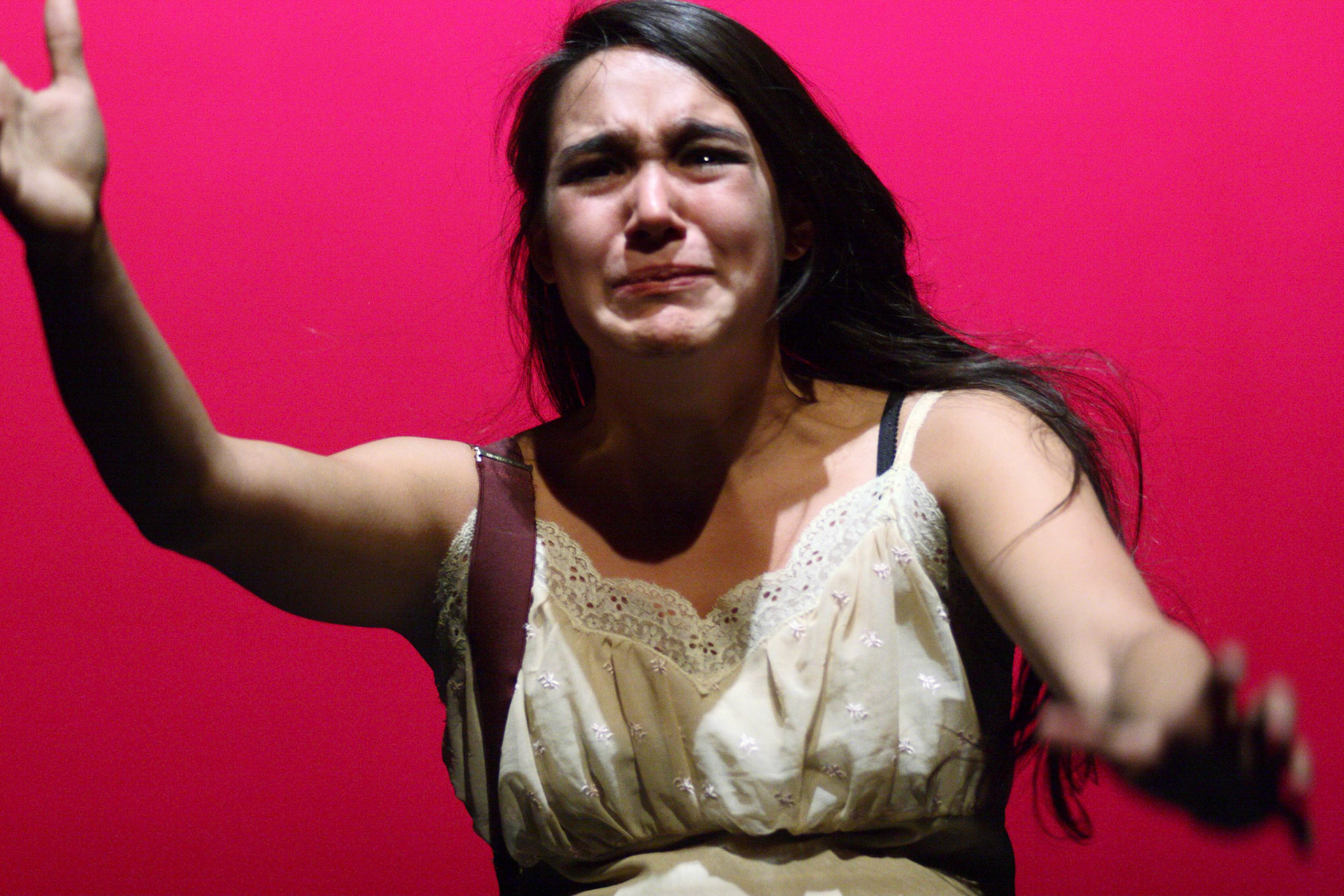 A scene from Brecht's "The Good Person of Sichuan," produced in March 2010 by the Department of English.