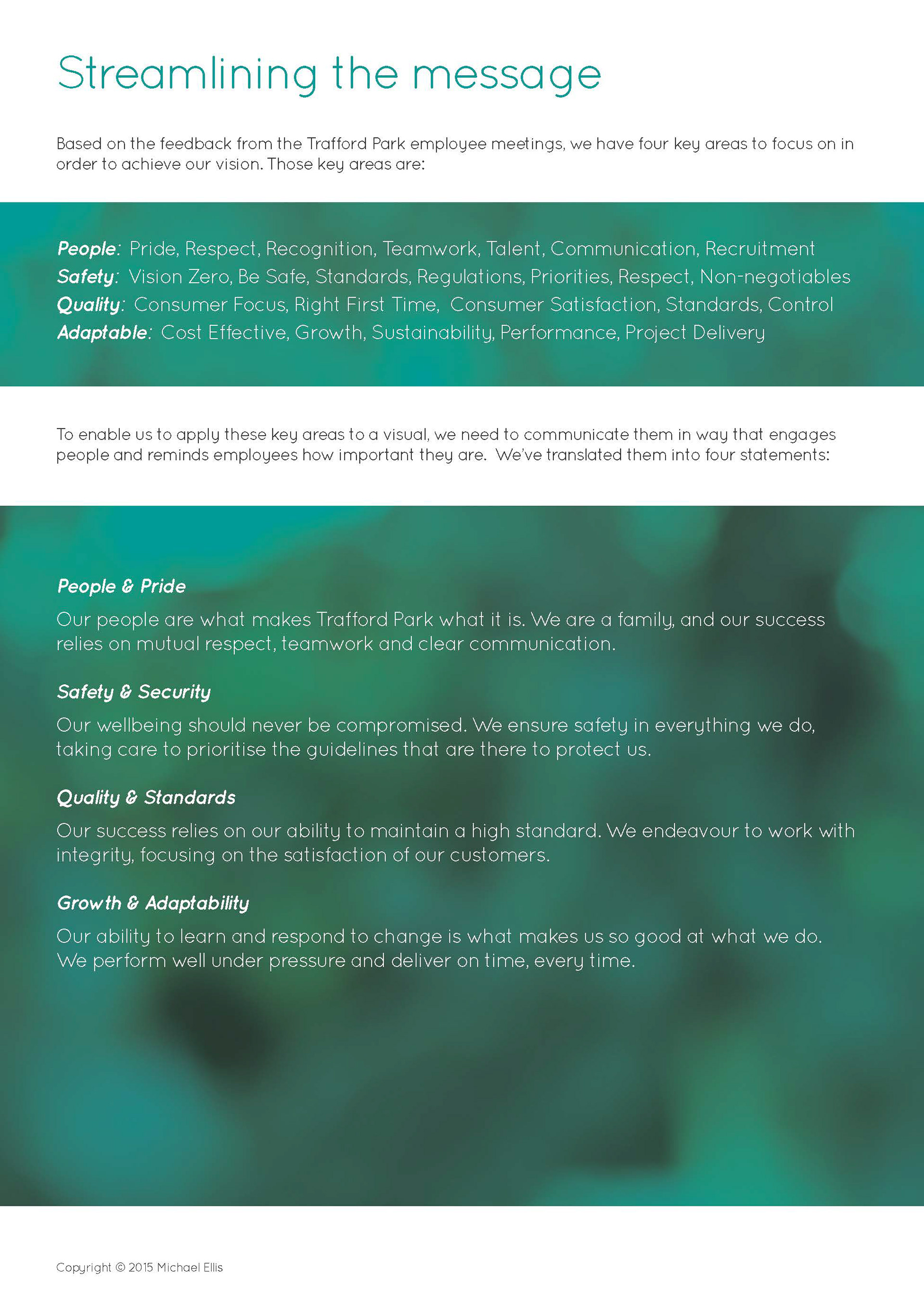 Michael Ellis Portfolio Brand Strategy Unilever Trafford Park