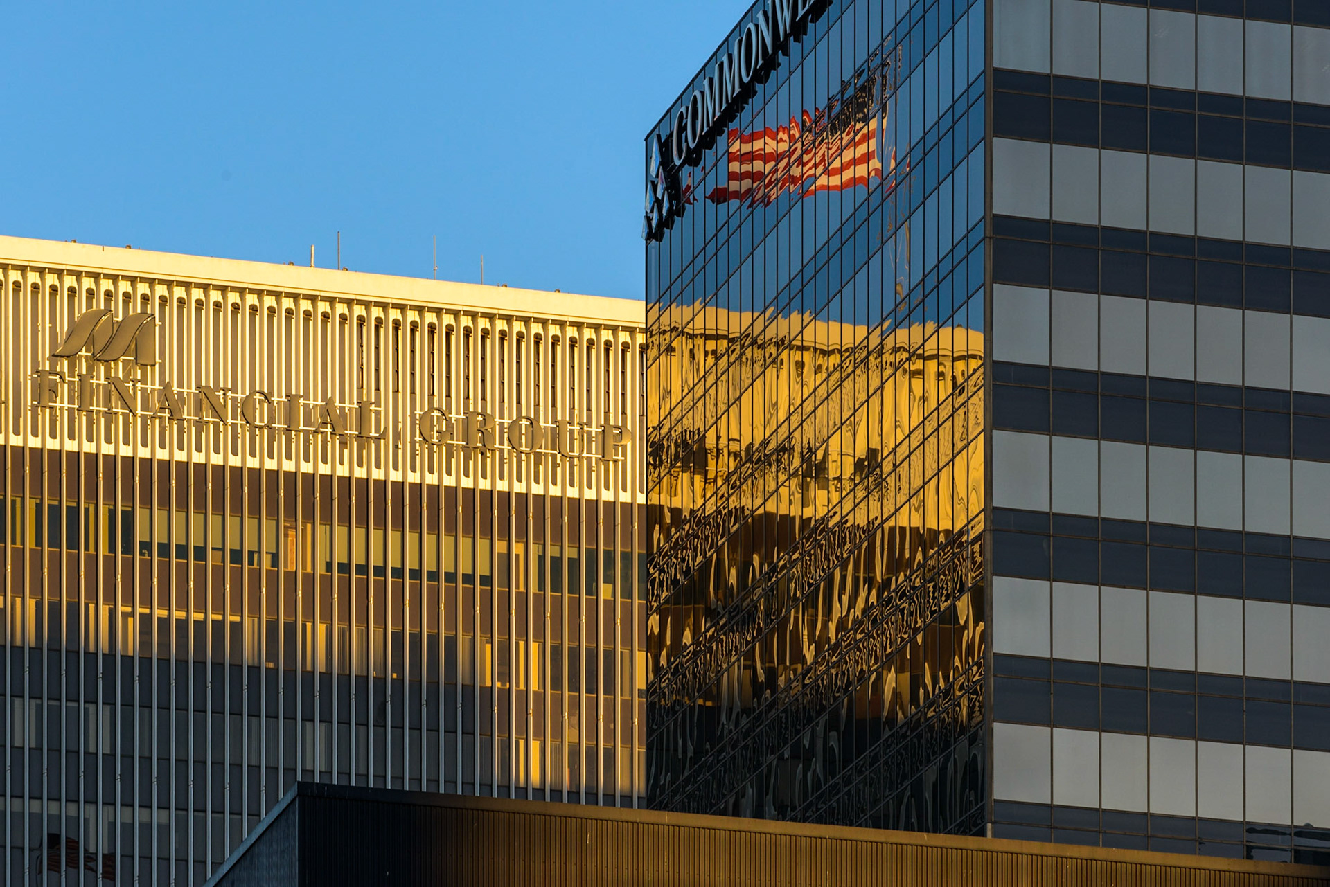 Downtown Buildings in Twilight, San Diego, 2015