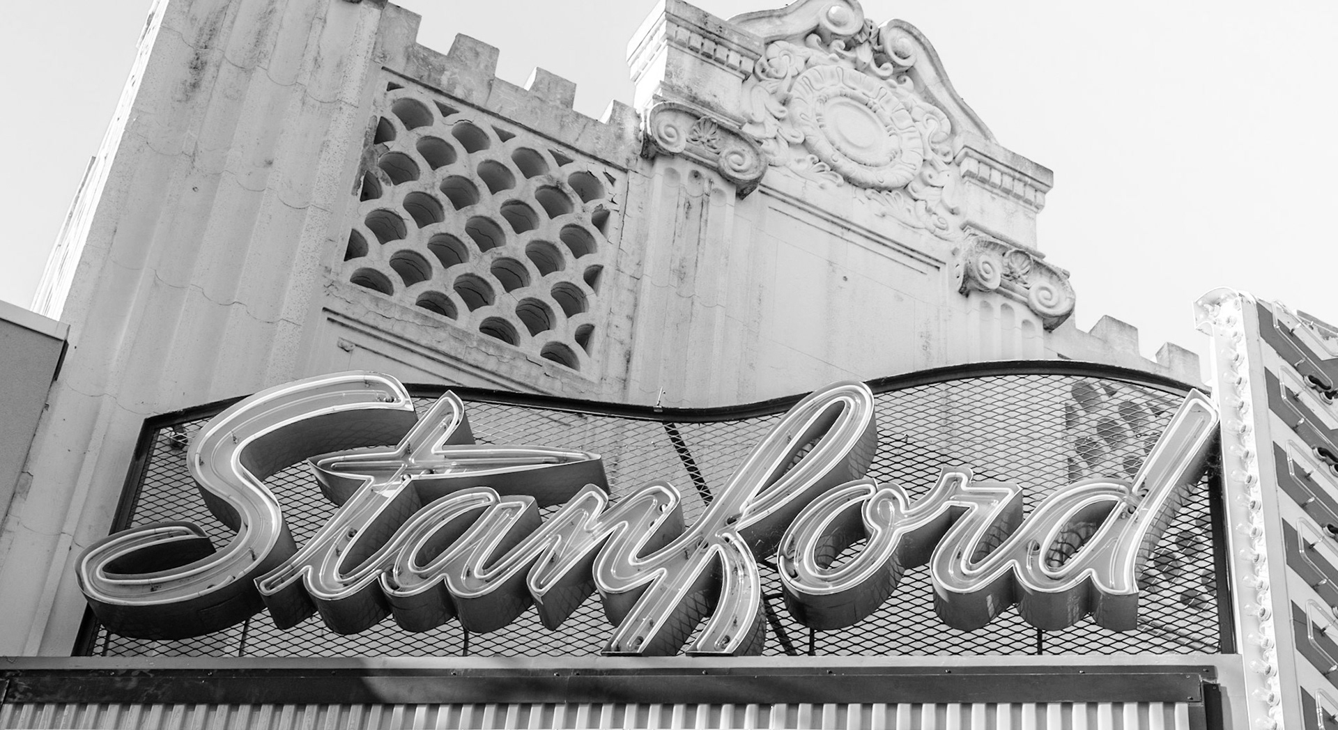 Stanford Theater Marquee, Palo Alto, 2011