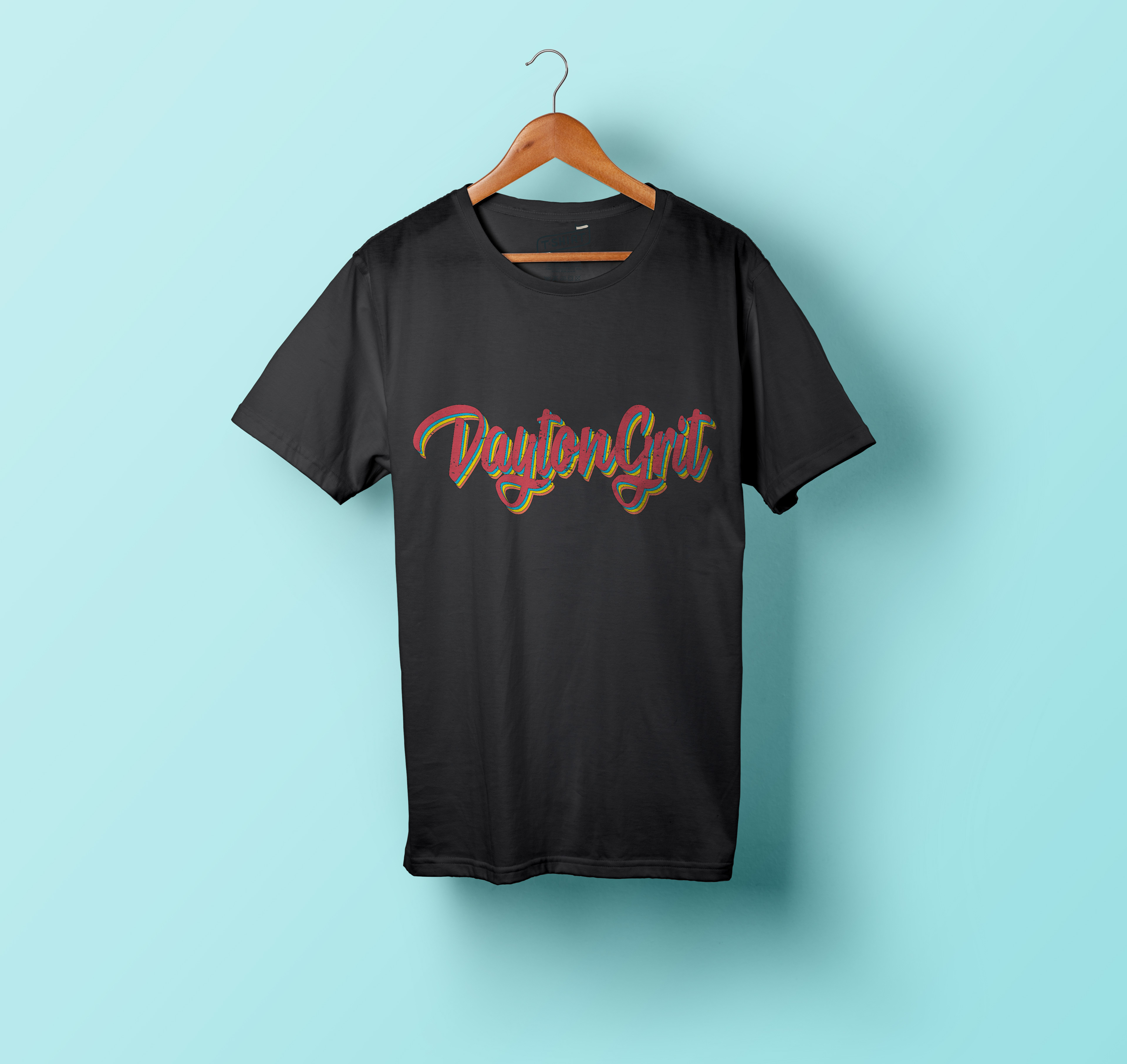 "Dayton Grit" tee. I created this shirt because I was recently inspired by my hometown of Dayton, Ohio as we have stood strong as a community through rough times. Specifically the tornadoes from 2019 that destroyed many Dayton homes.