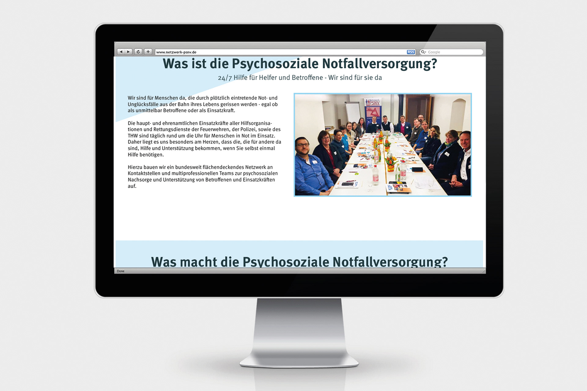 Prototyping Content "Was ist psnv"