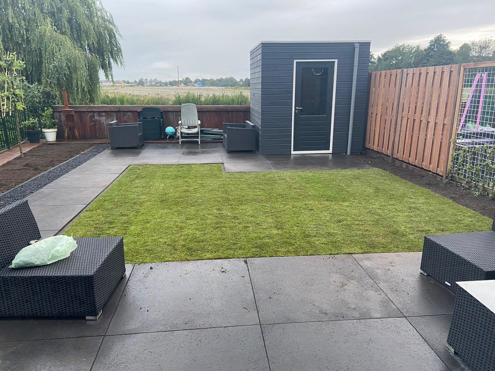 Foto 10 : Eindresultaat 2 met graszoden