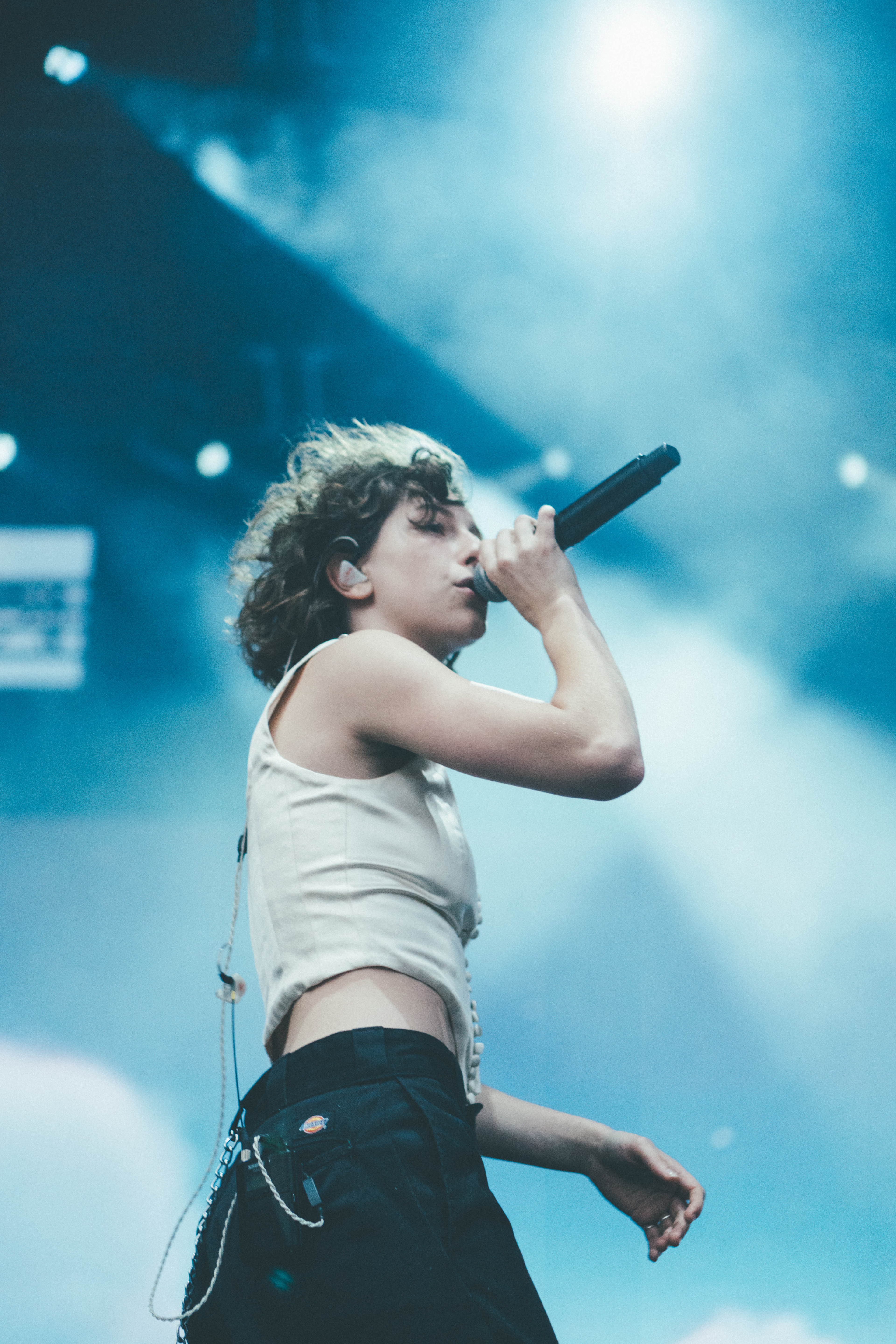 King Princess live at Mopop Music Festival in Detroit, Mi