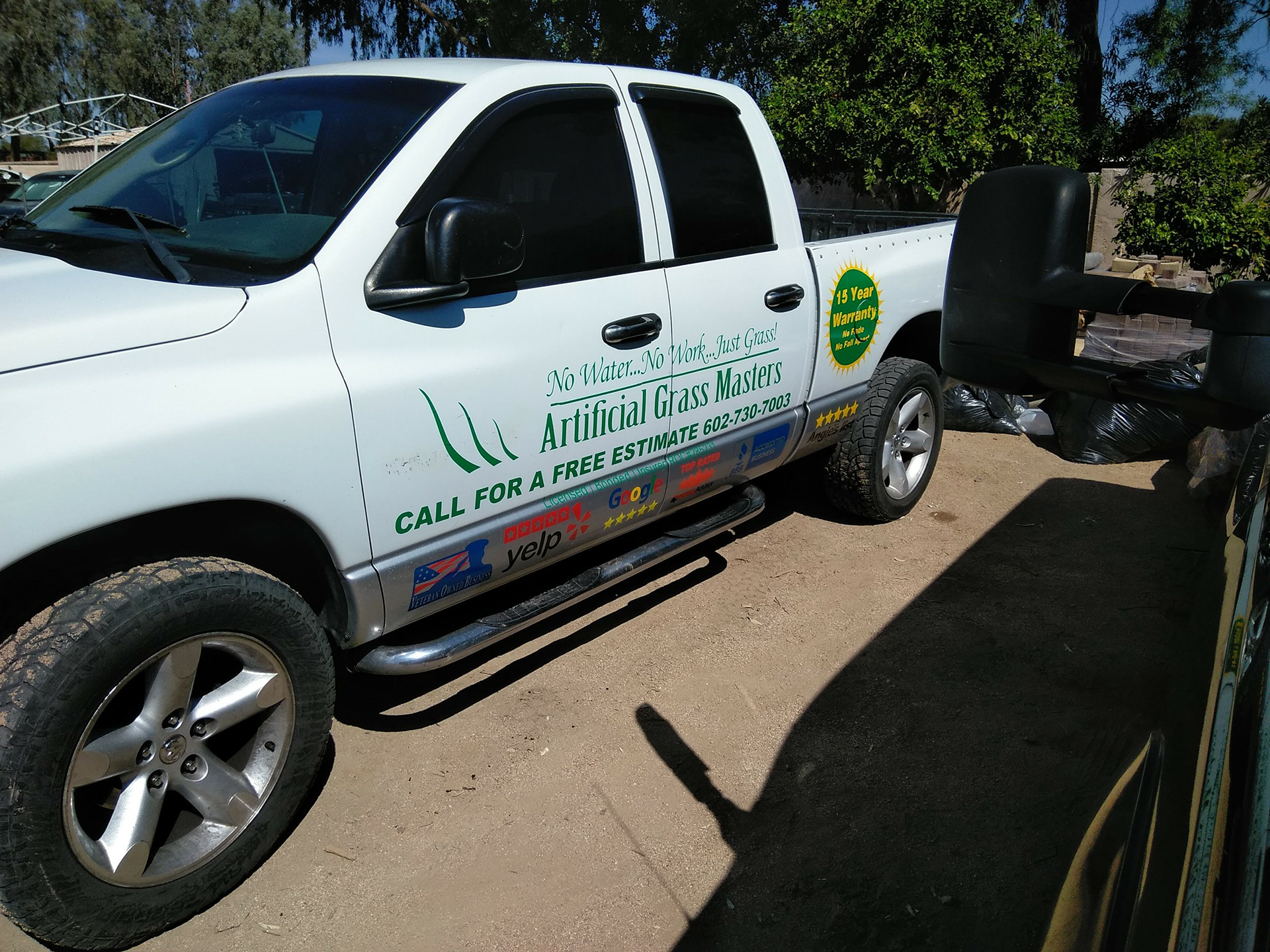 Truck Vinyl Side