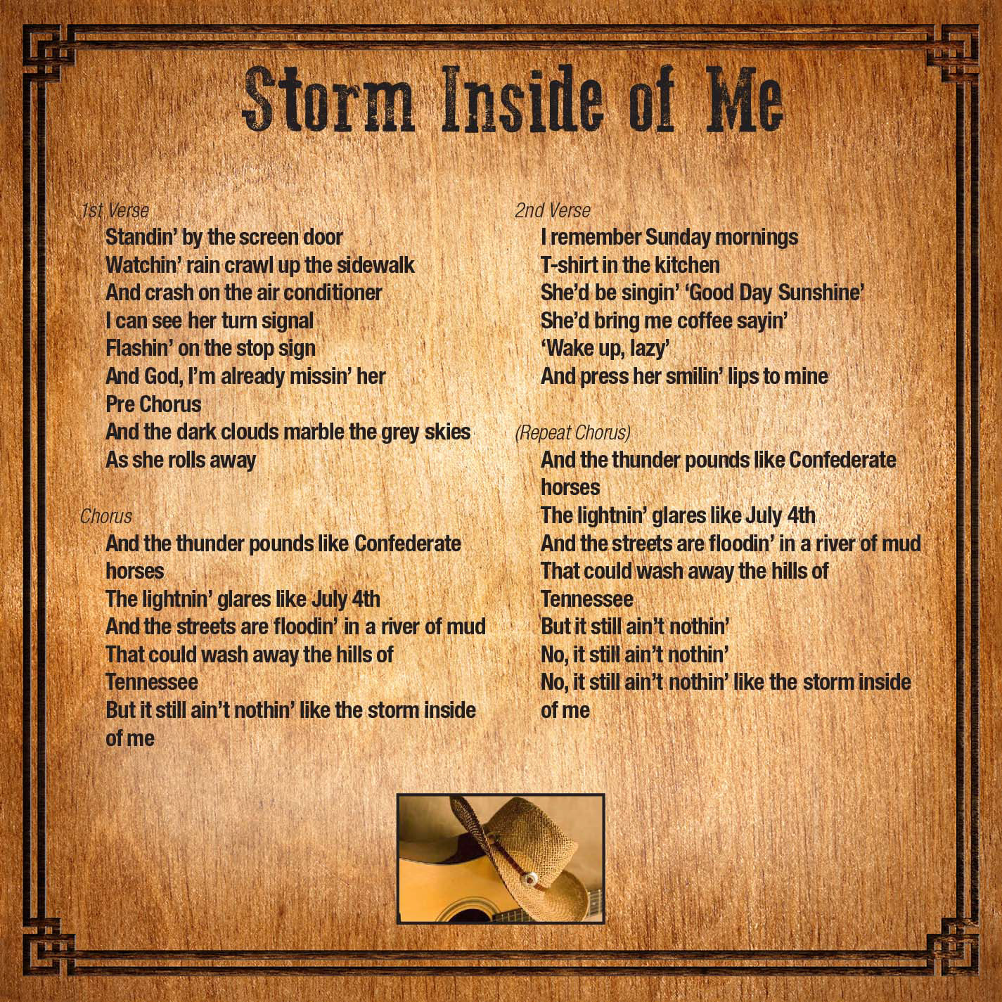 CD Booklet Page 1