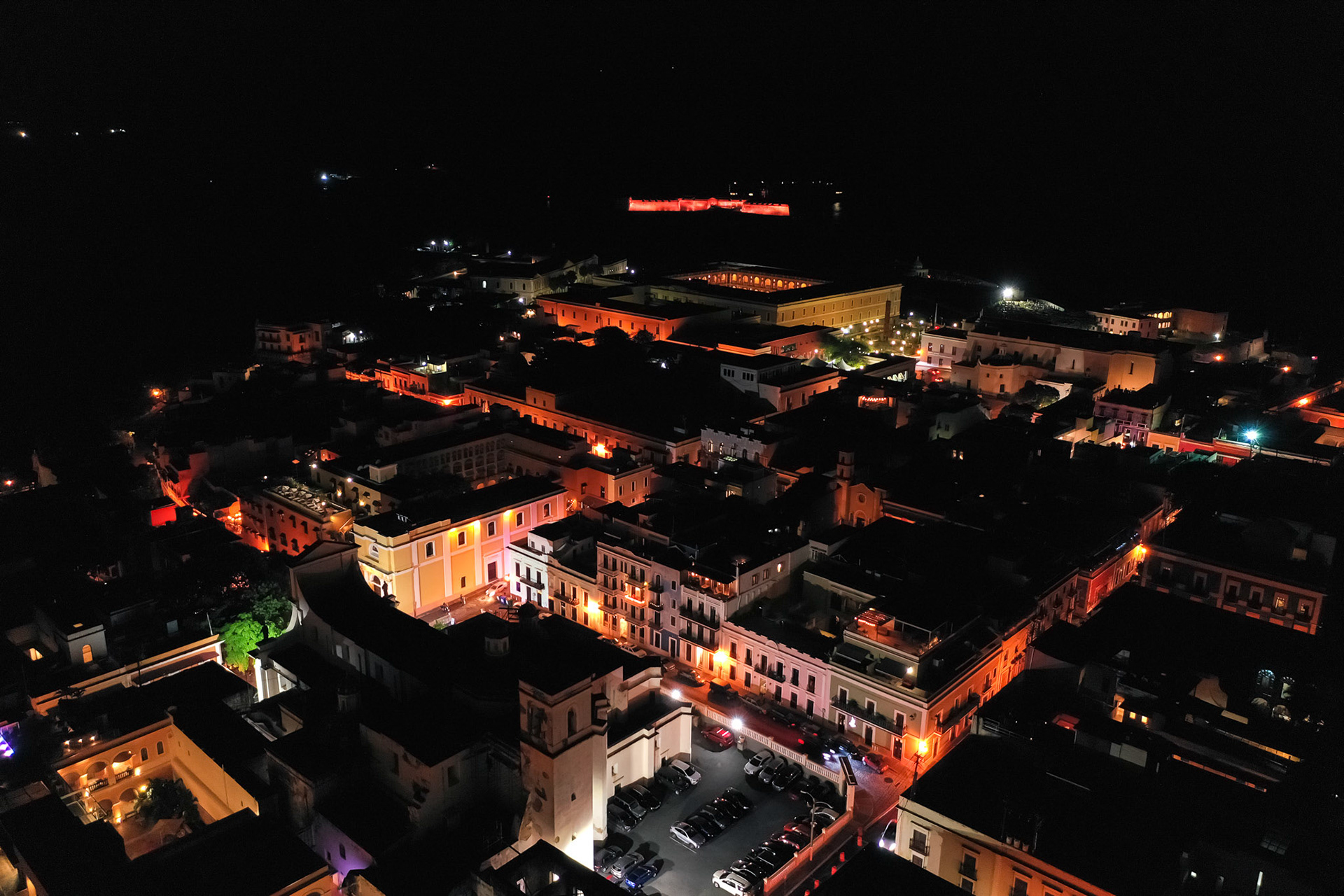 Viejo San Juan de noche