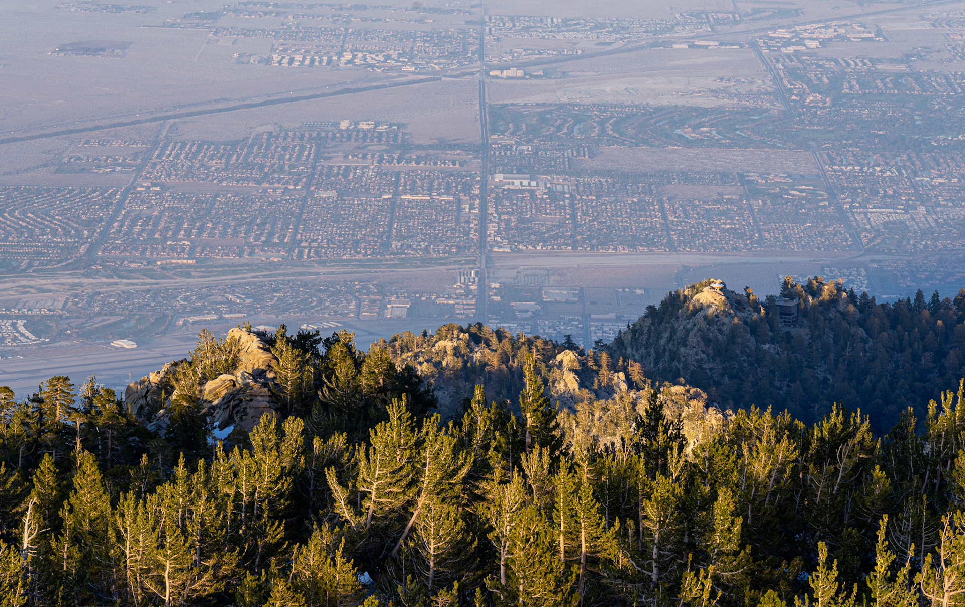 Taken from the summit of San Jacinto