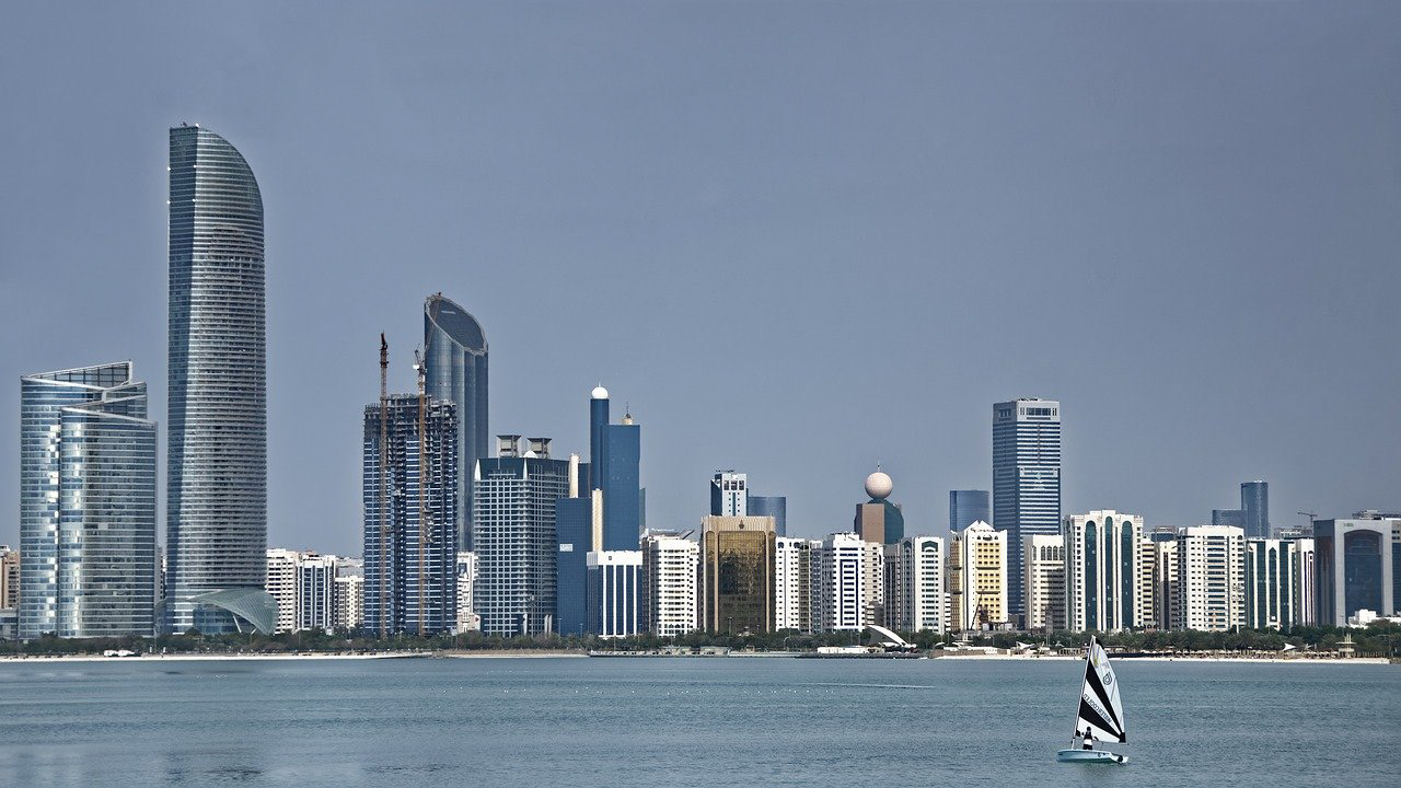 United Arab Emirates Capital Abu Dhabi Skyline