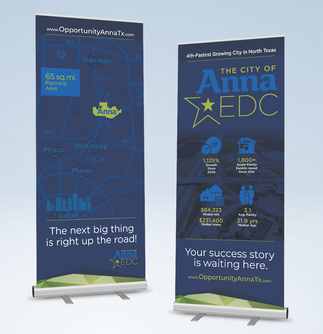 Anna EDC Banner Stands (multi-use)