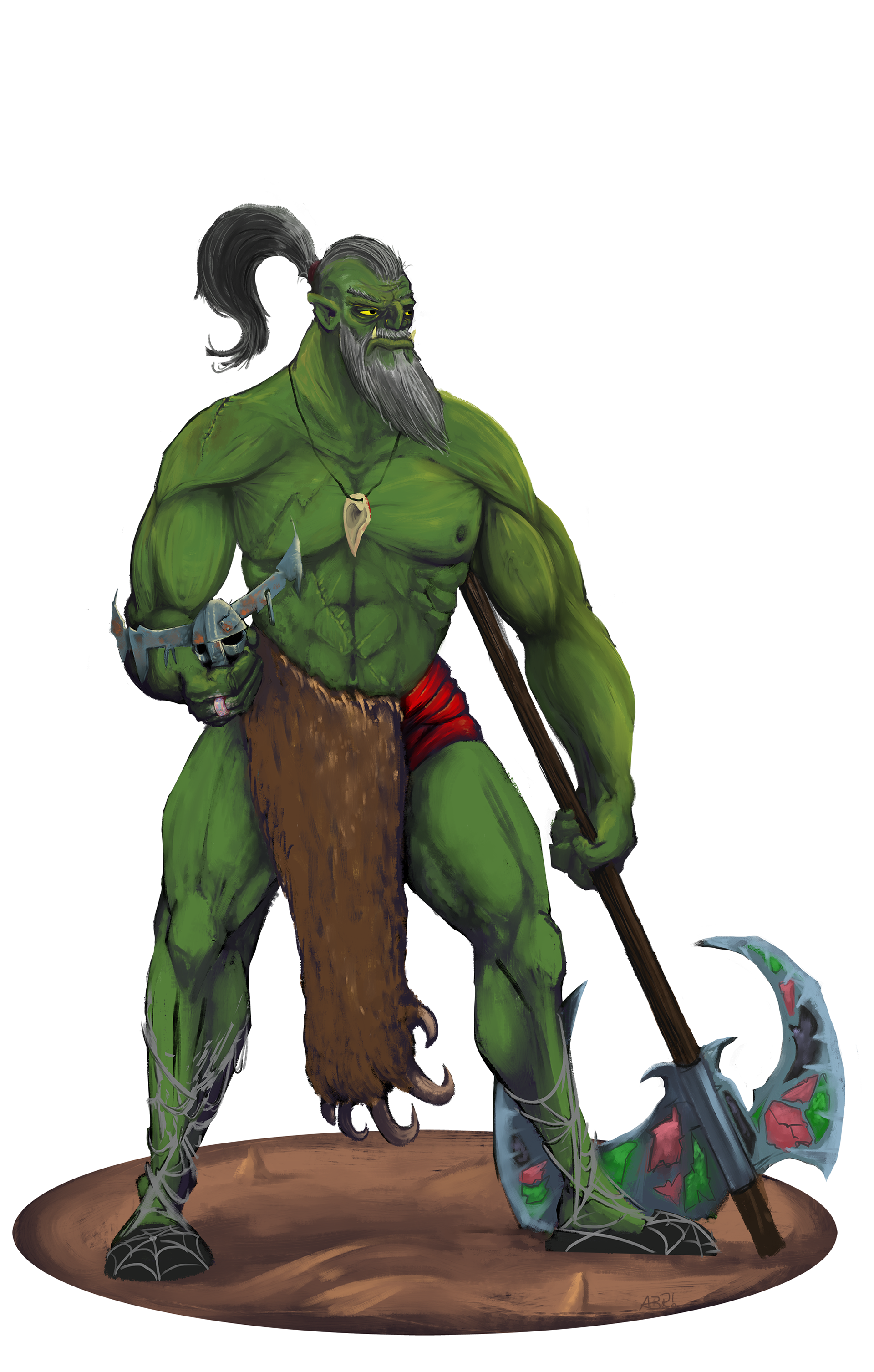Wozzak. D&D Character commission.