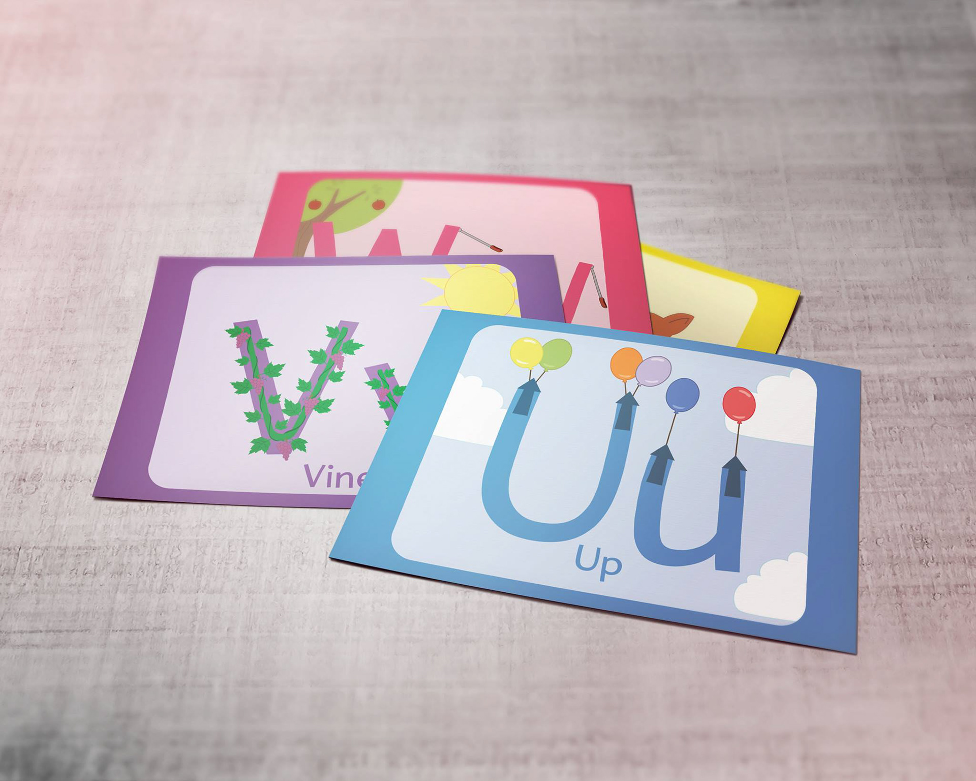Flash Cards U-X