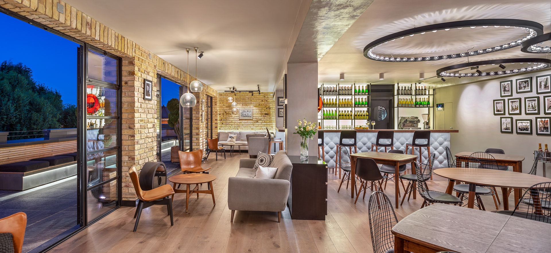 Twickenham Film Studios - Private Member's Club. Photography by Marcin Noga.