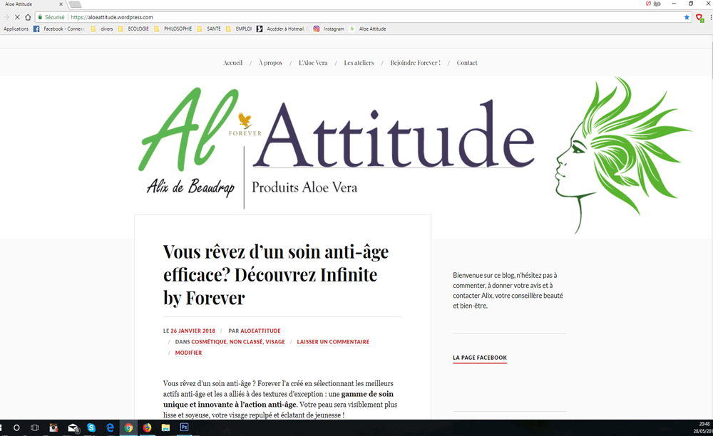 Creation Blog Wordpress