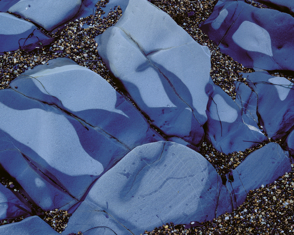 Abstract Blue, Pebble Beach, 2000