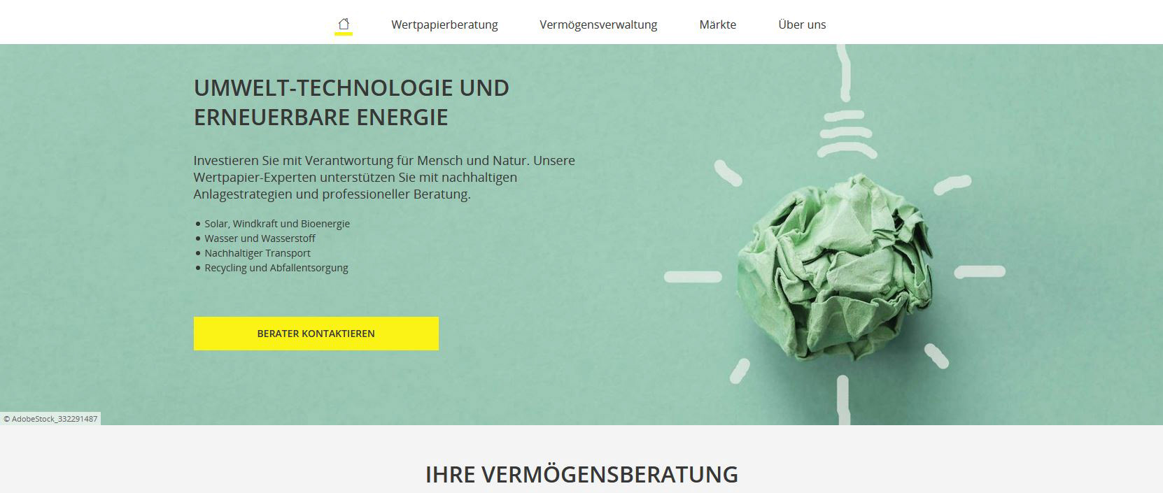 Bankhaus Jungholz Webseite