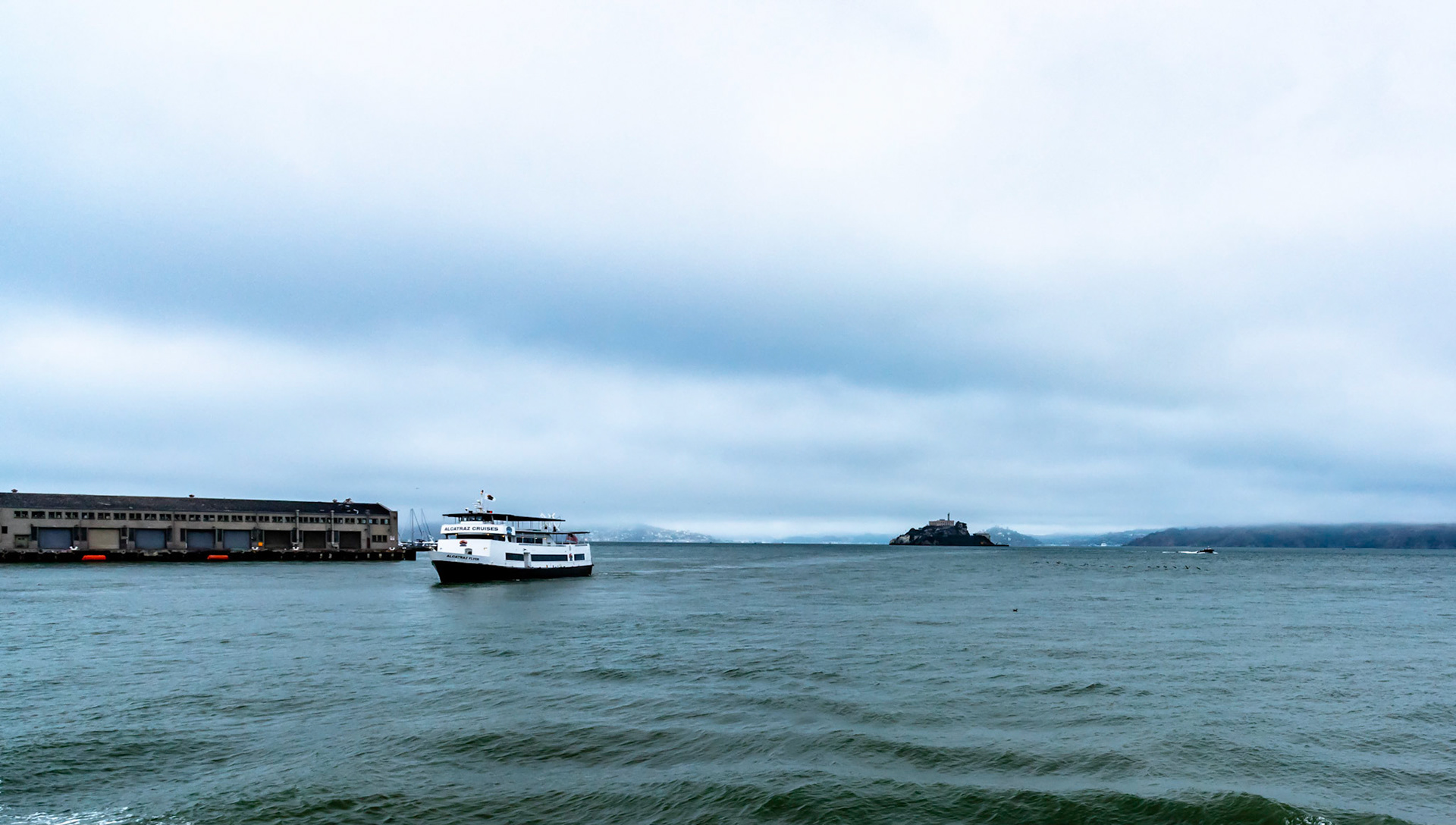Alcatraz ferry, San Fransisco, California