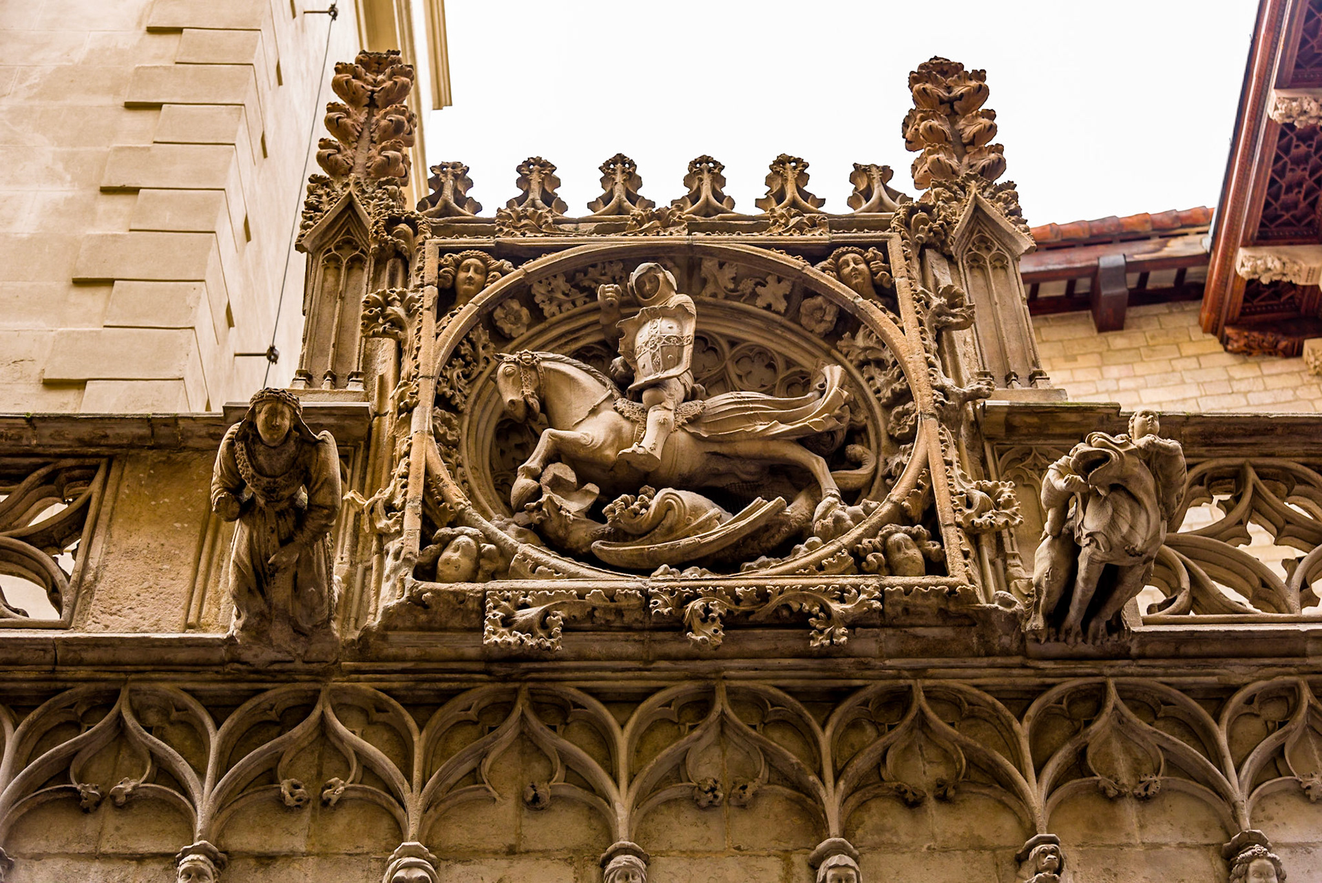 The continued attention to detail on buildings in Barcelona is fantastic!