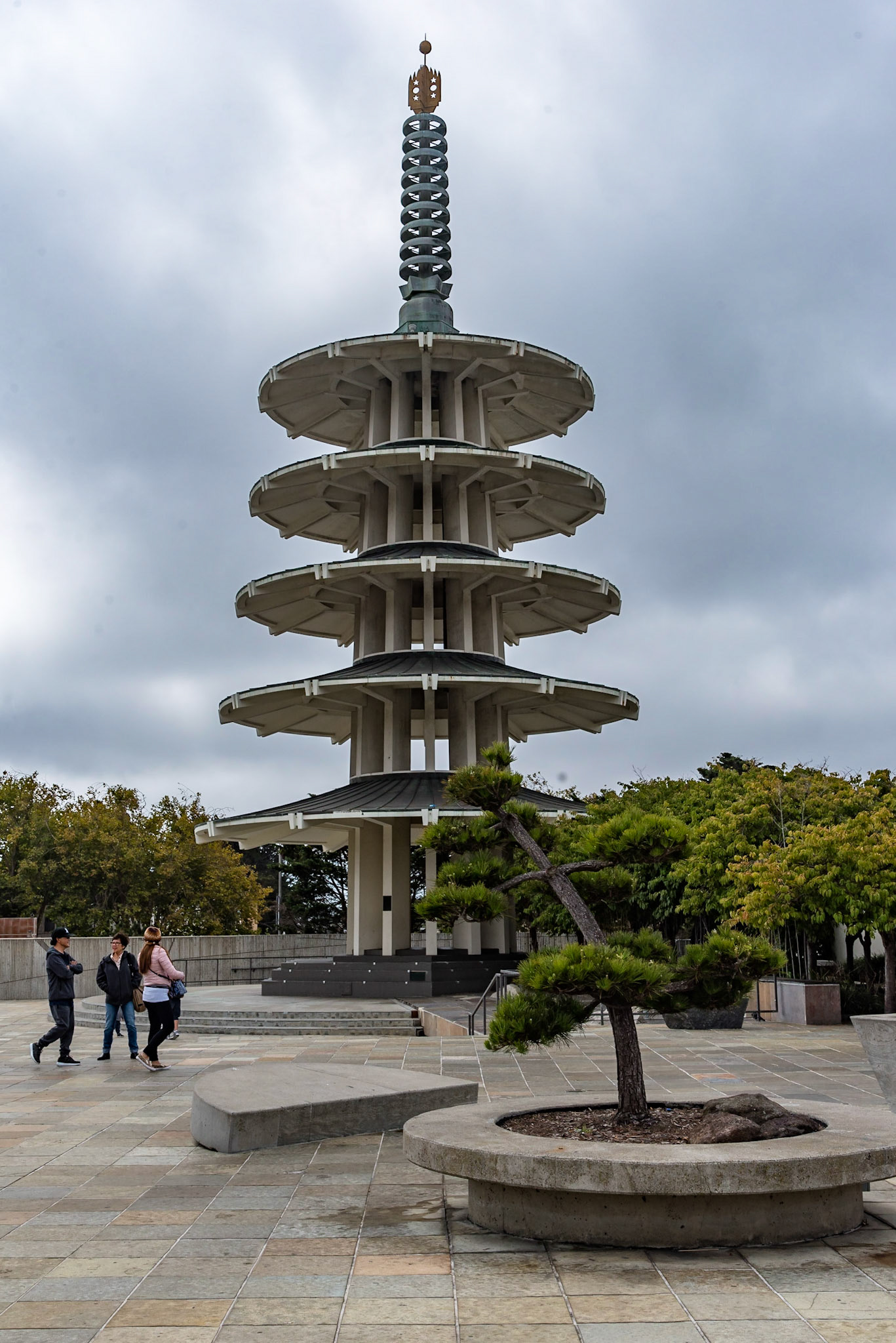 Pagoda in Japantown, San Fransisco