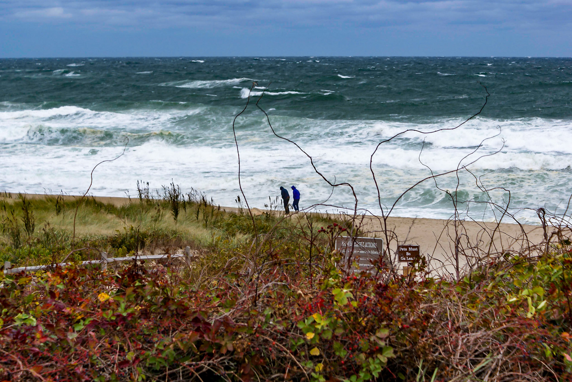 Stormy seas, Atlantic Coast, Cape Cod