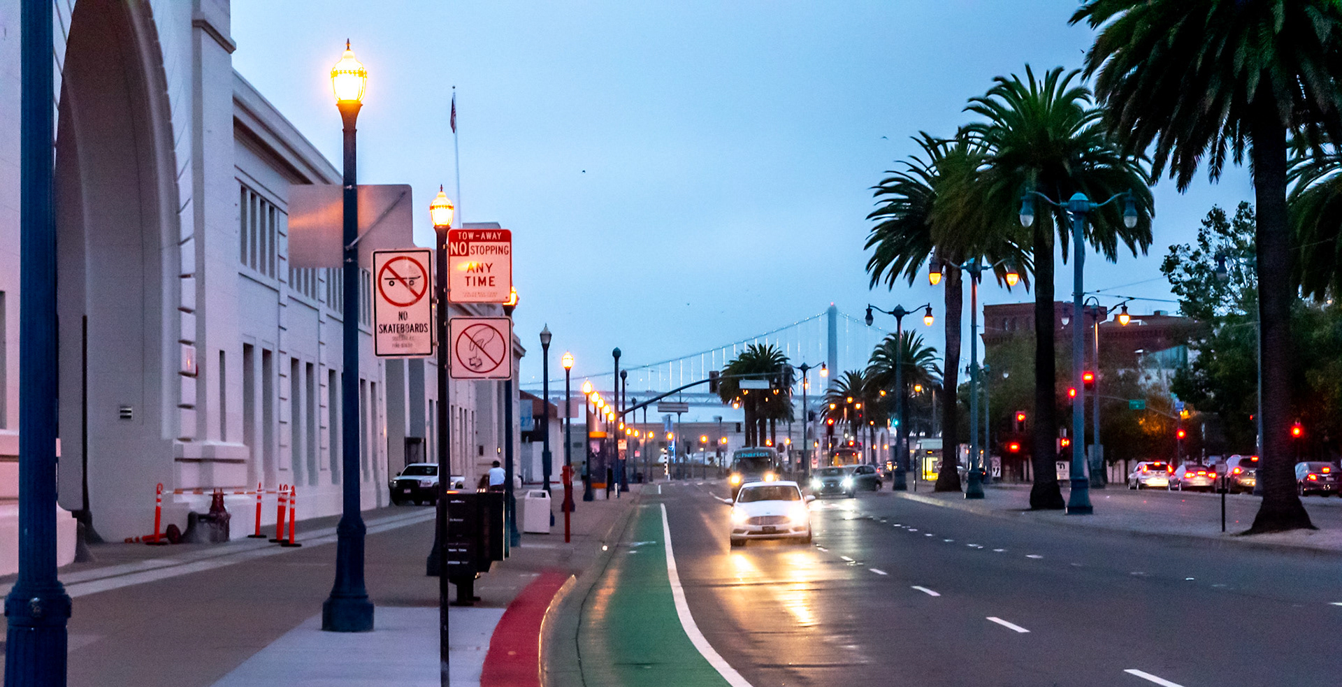 An early start at Pier 33 for the Alcatraz ferry, San Fransisco, California