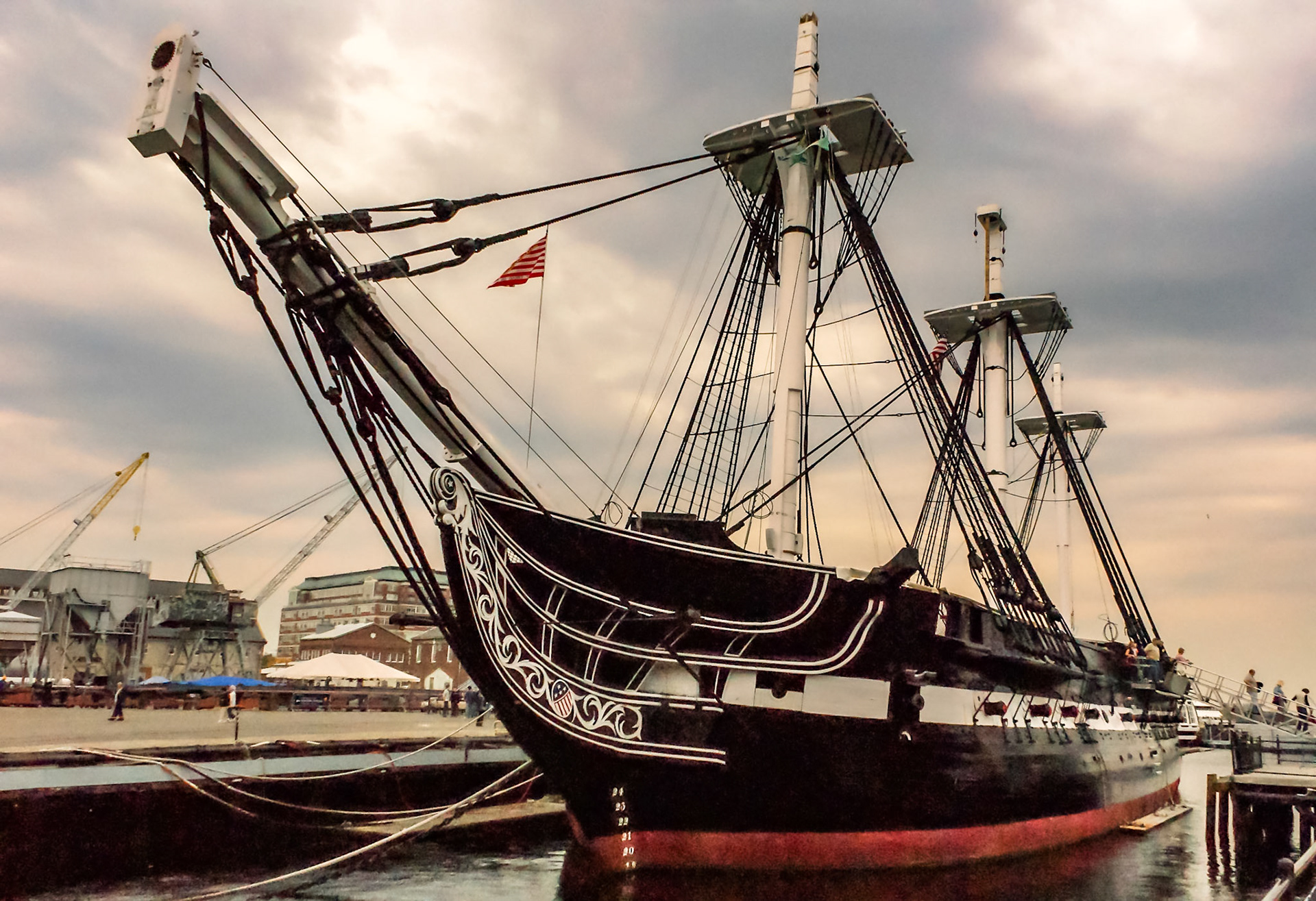 U.S.S Constitution, Boston