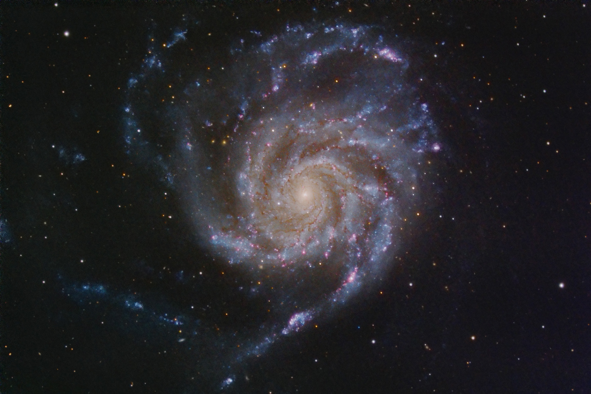 M101 The Pinwheel Galaxy
