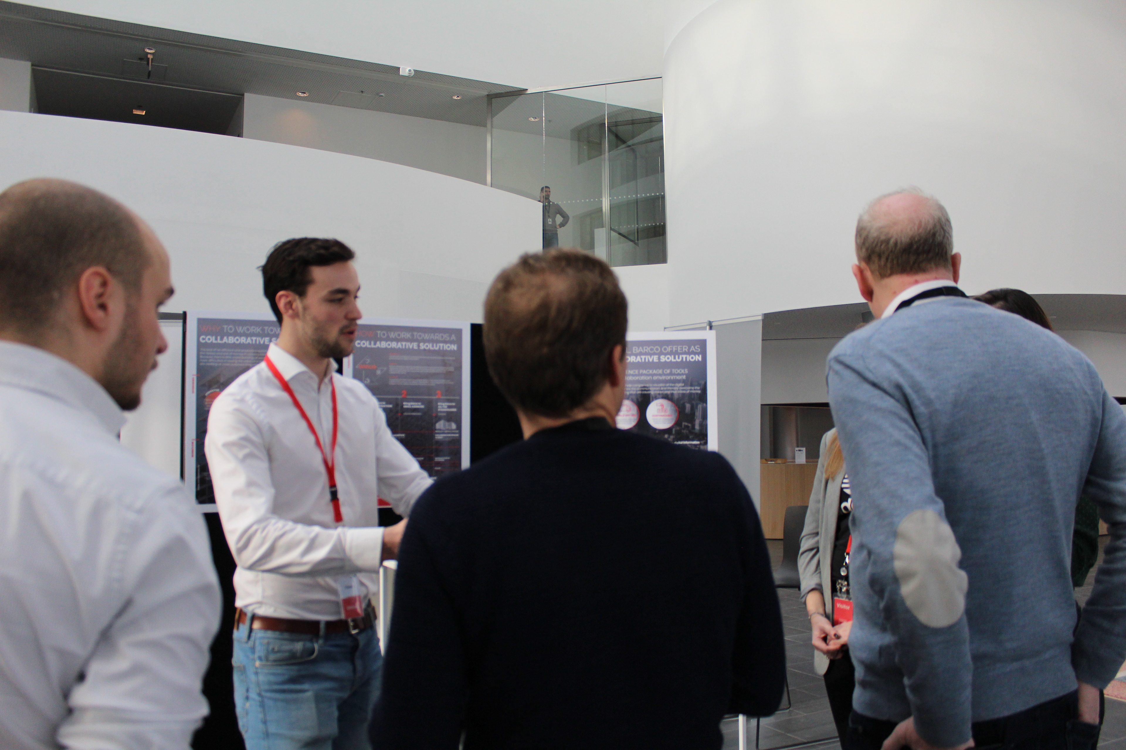 Presenting our concept strategy to the company