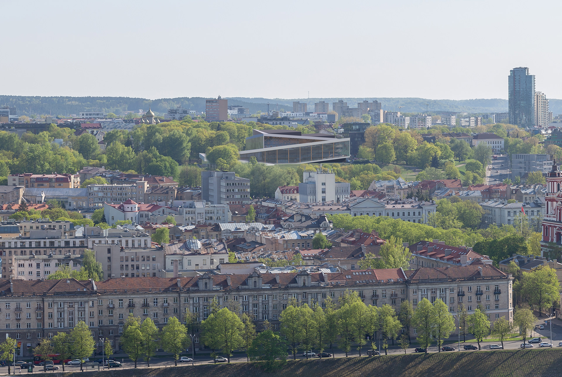 National Concert Hall panoramic view
